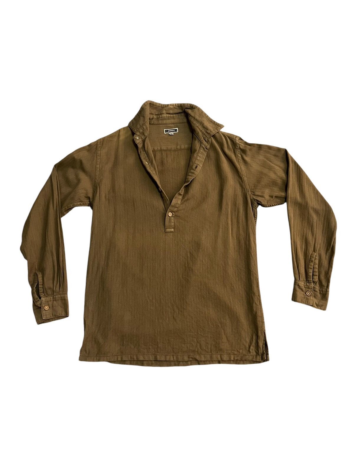 Vintage 45rpm Hbt Pull over Shirt