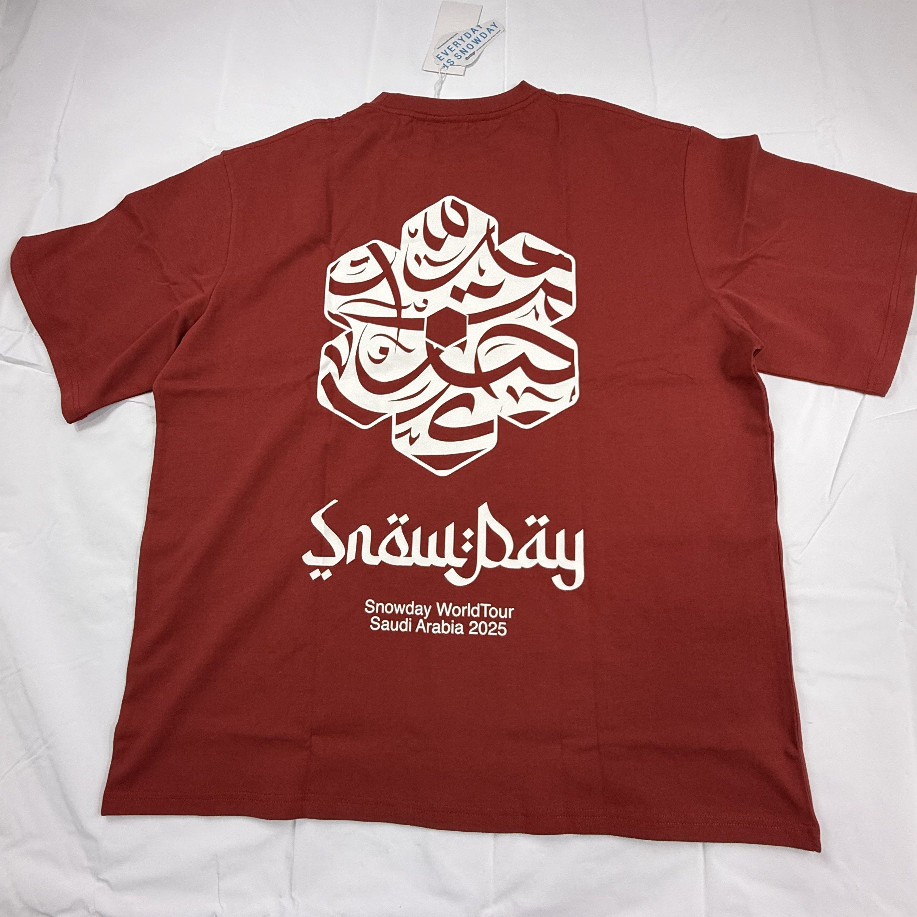 Snowday Snowday World Tour Saudi Arabia 2025 Graphic T-Shirt Size US XL / EU 56 / 4 - 1 Thumbnail