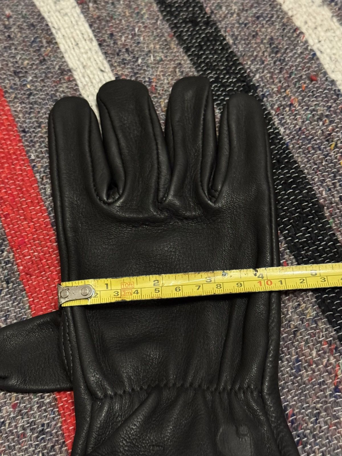 Carhartt Vintage 90’s Carhartt Black Genuine Deerskin Leather Gloves Size ONE SIZE - 13 Thumbnail