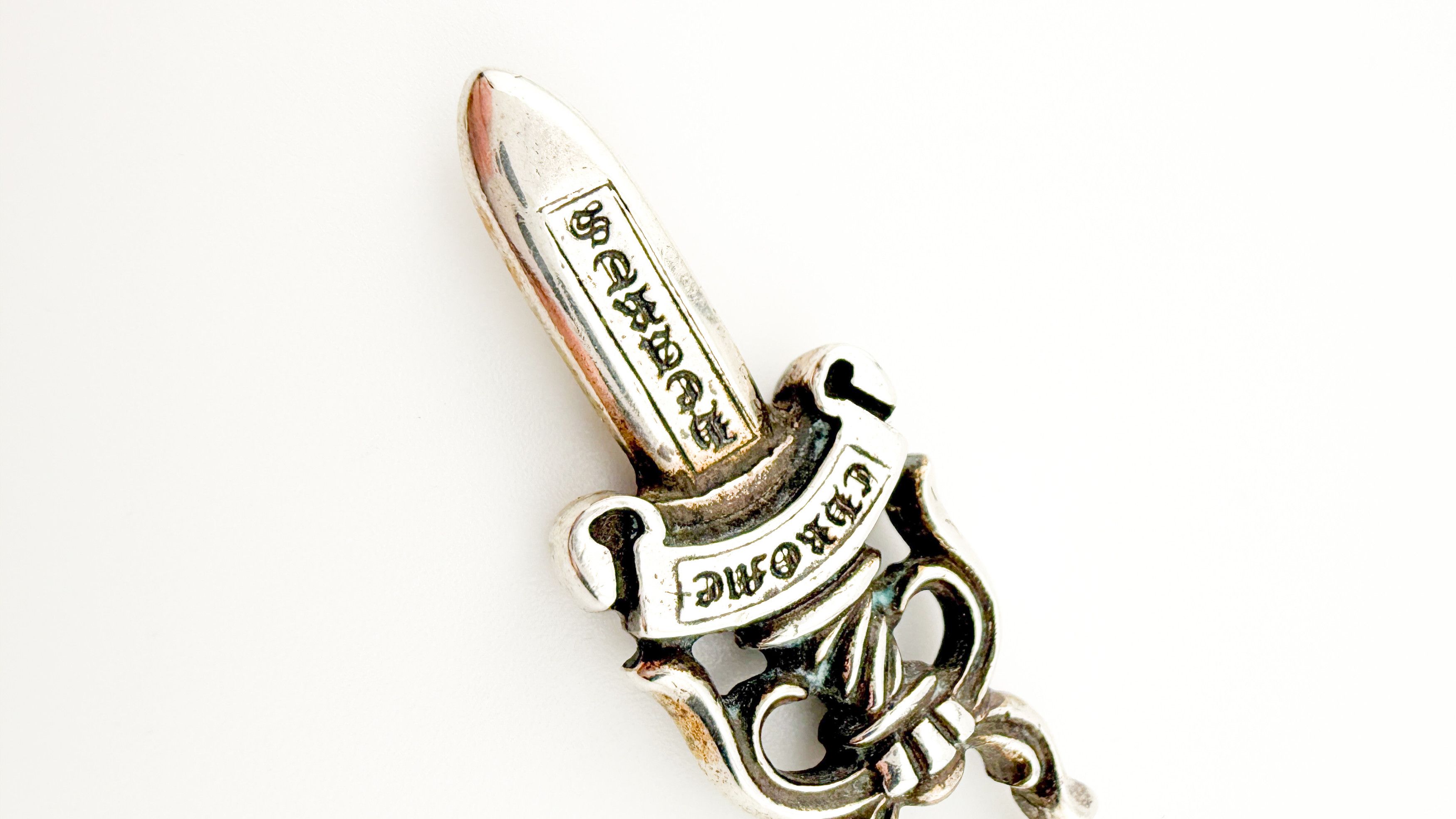 Chrome Hearts RARE! Chrome Hearts XL Zipper Dagger Silver Pendant Size ONE SIZE - 5 Thumbnail