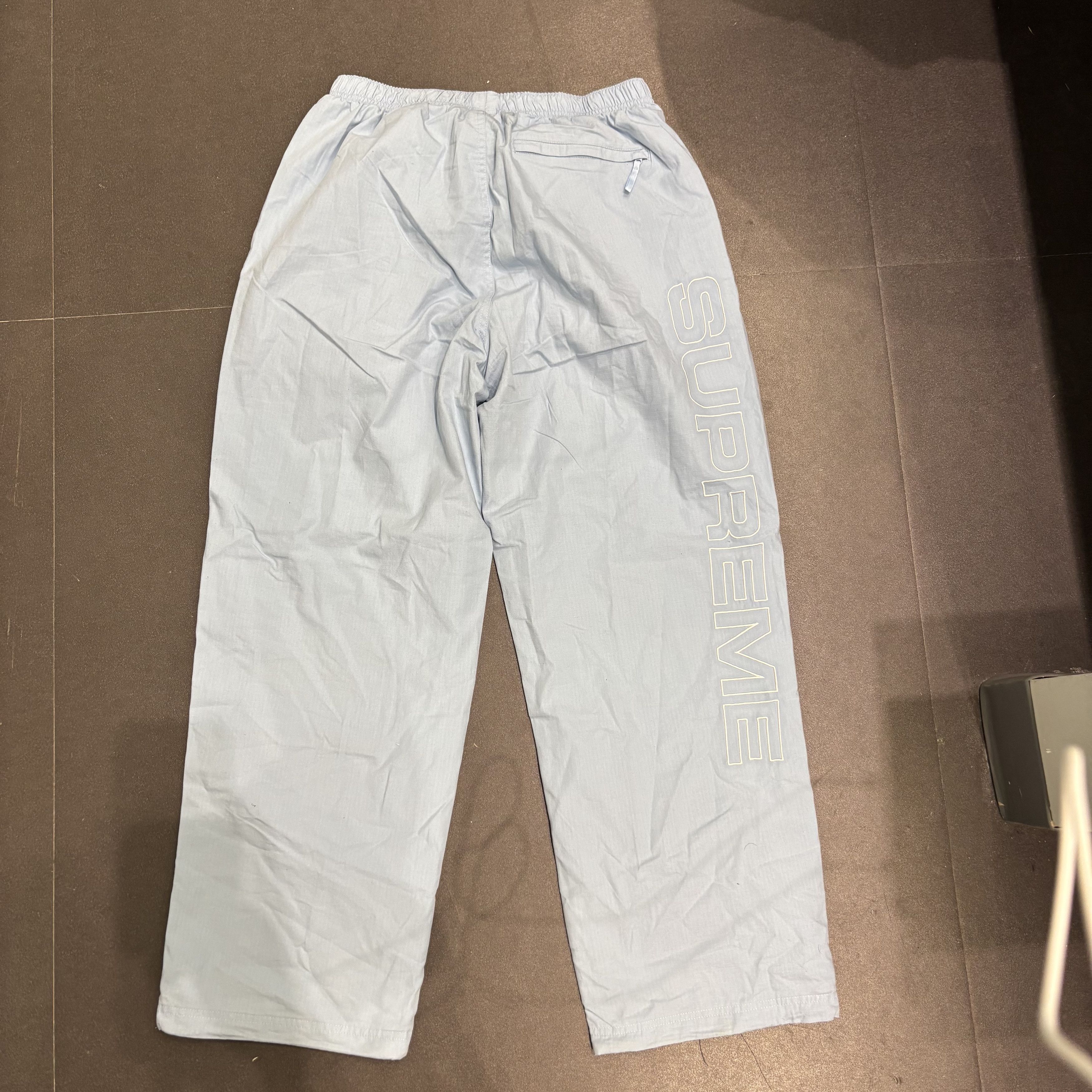 Supreme Spellout Embroidered Track Pant Supreme Spellout