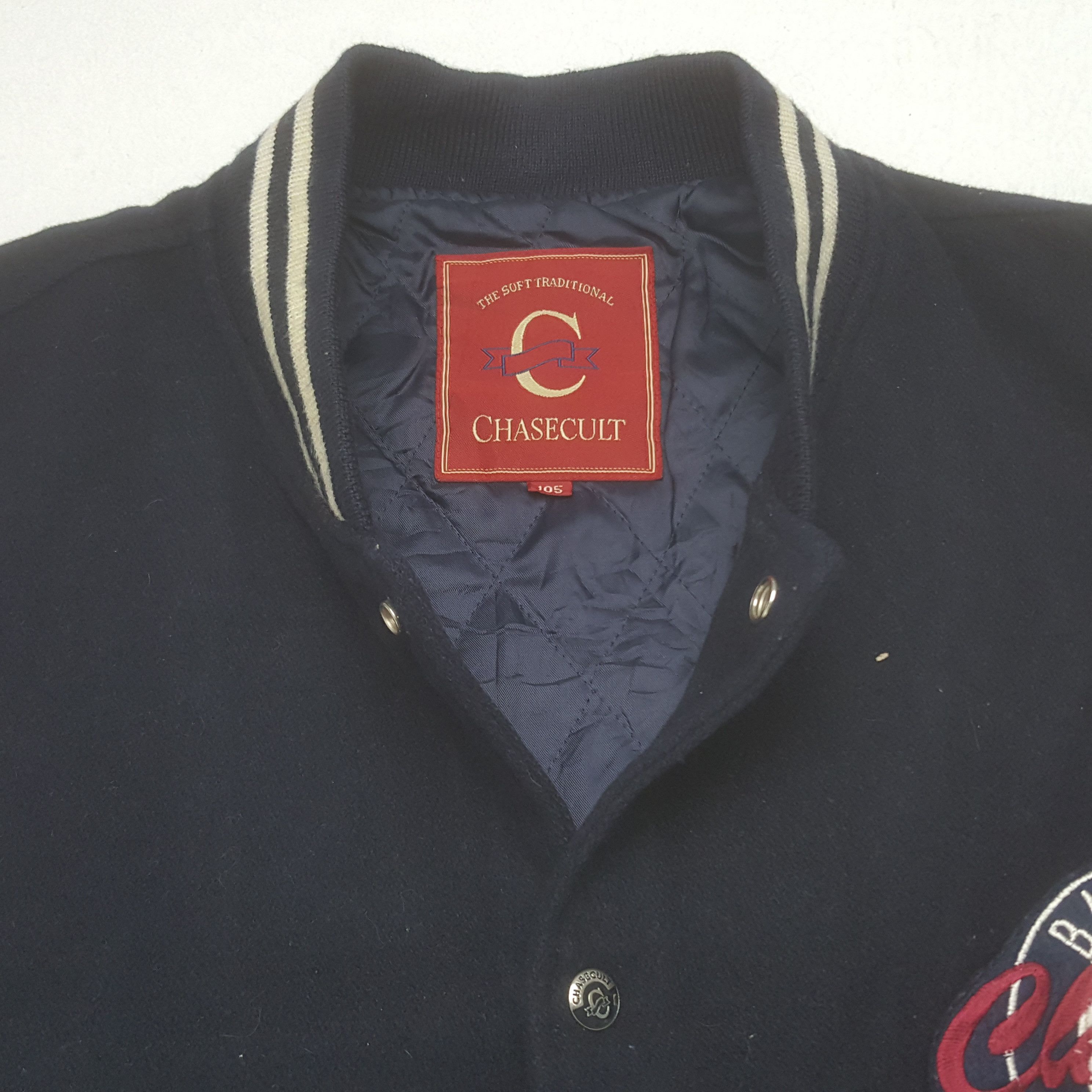 Vintage Vintage Chasecult Varsity Bomber Jacket Size US L / EU 52-54 / 3 - 5 Thumbnail