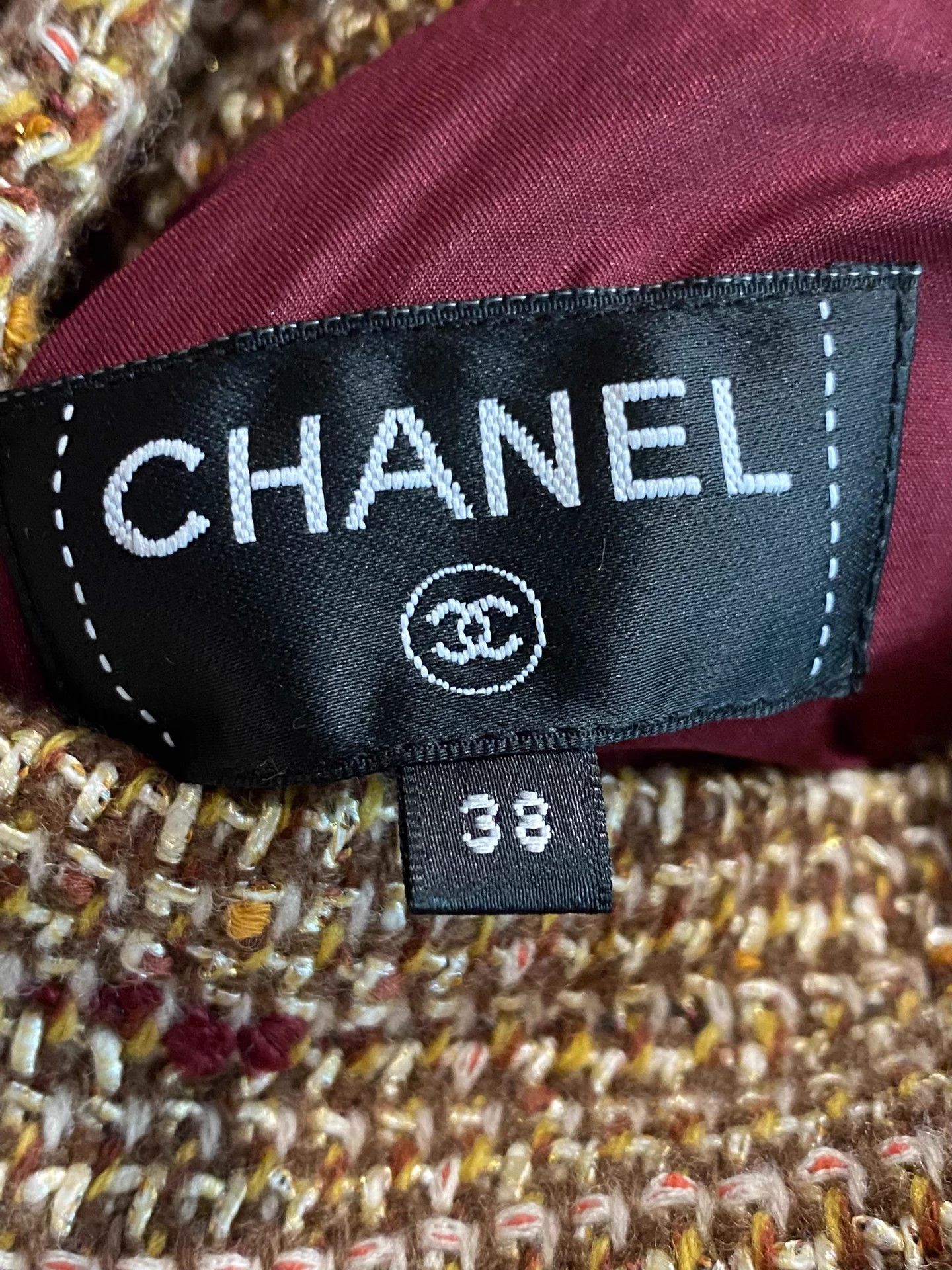 Chanel Chanel Runway Skirt Size 38 Heavy Craftsmanship Size 27" / US 4 / IT 40 - 3 Thumbnail