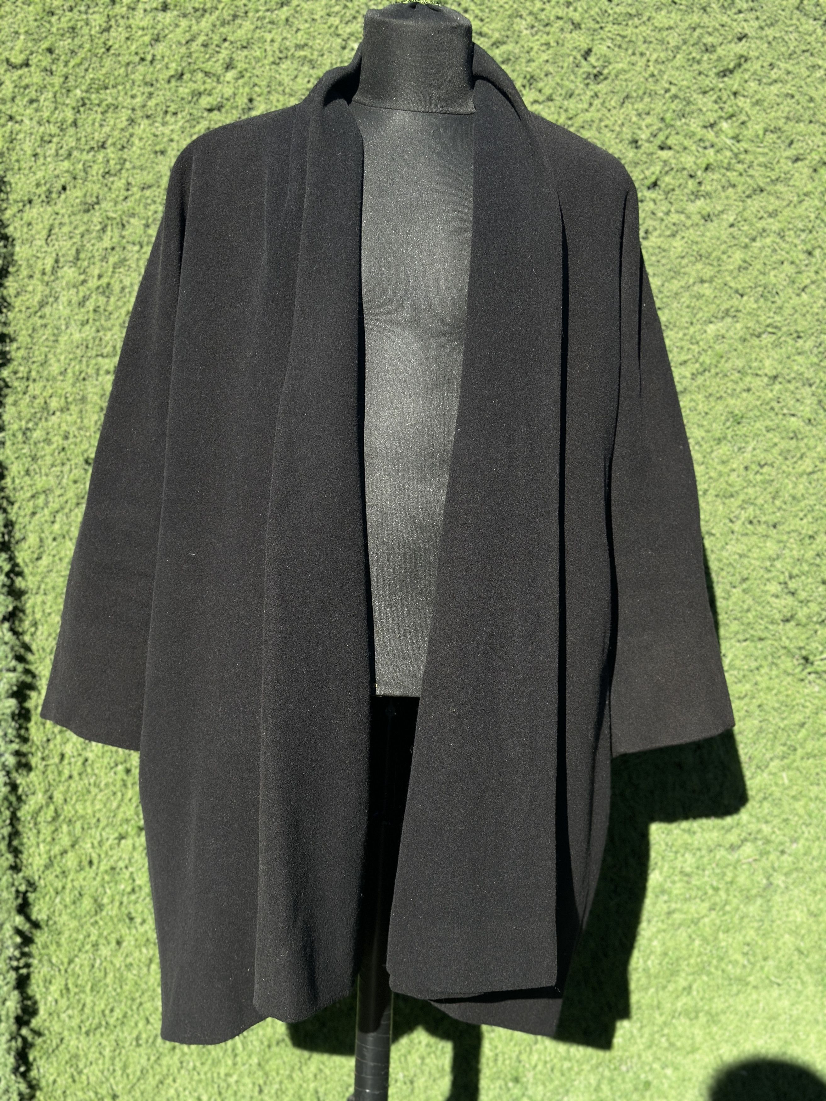Jil Sander Jil Sander Oversized Layered Wool Angora Open Front Size 36 Size XS / US 0-2 / IT 36-38 - 1 Preview