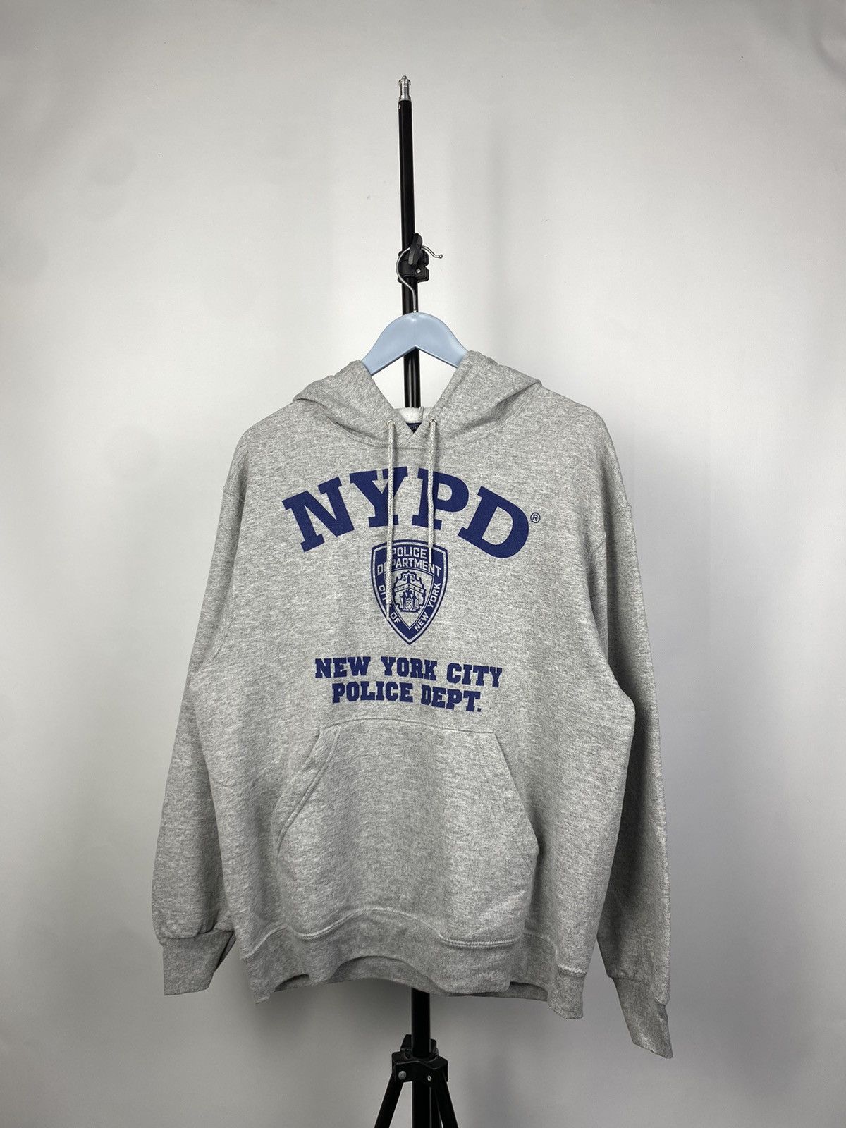 Vintage Vintage Y2k NYPD Boxy Sweatshirt Hoodie New York Police Size US M / EU 48-50 / 2 - 1 Thumbnail