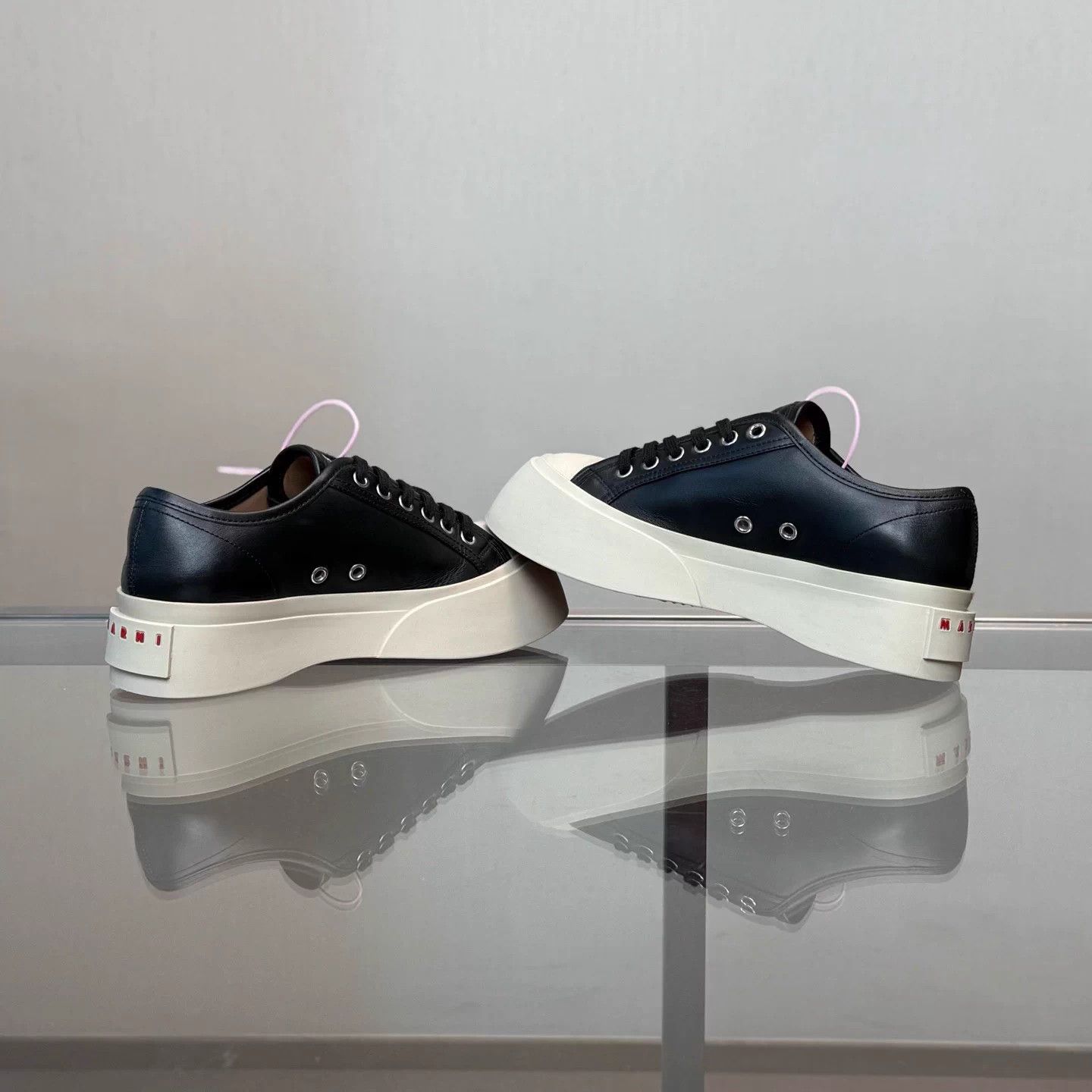Marni Marni Pablo Black Chunky Sneakers 38 99 New With Box Size US 7.5 / IT 37.5 - 6 Thumbnail