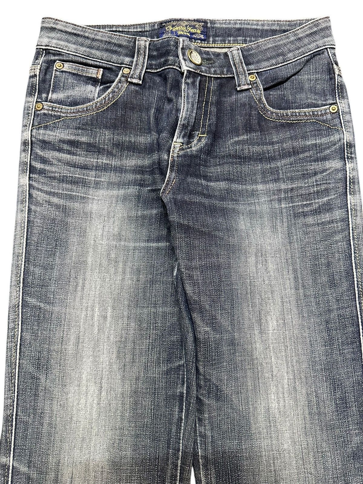 Edwin × Japanese Brand Vintage Edwin Something With WideLeg Bootcut Style Faded Size US 28 / EU 44 - 4 Thumbnail