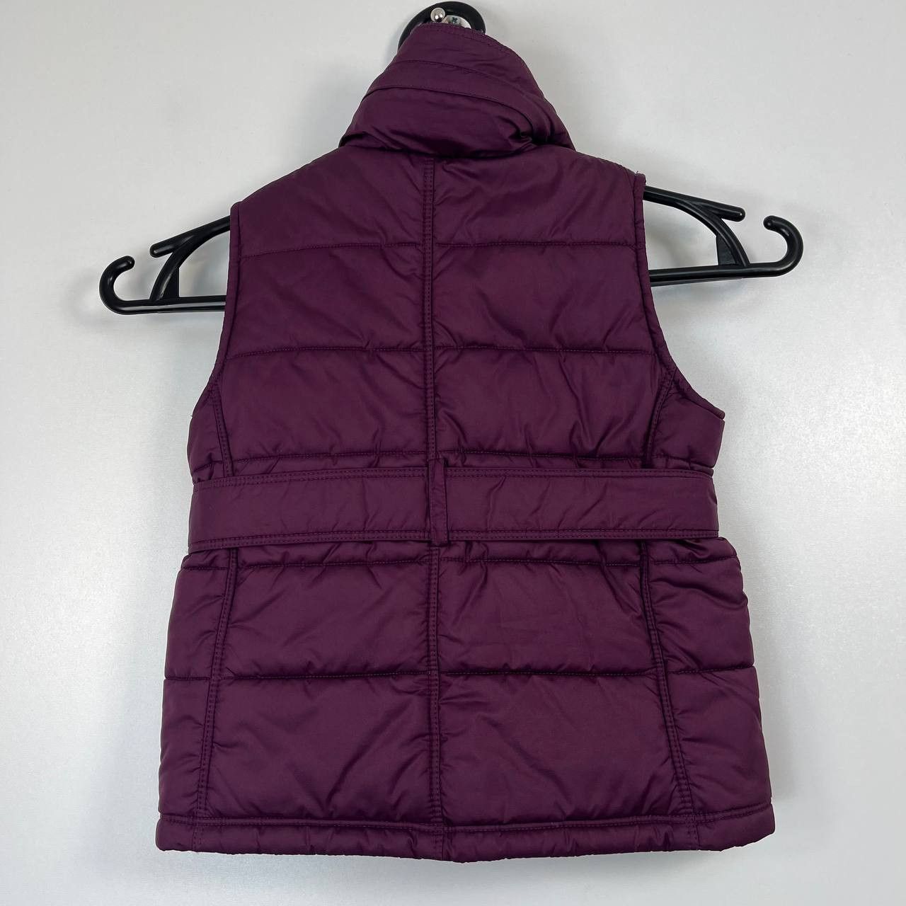 Burberry Burberry Quilted Puffer Vest Burgundy Belted Nova Check Size XXS / US 00 / IT 34 - 8 Thumbnail
