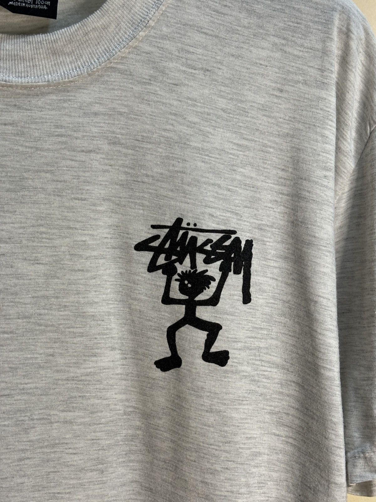 Stussy × Vintage Vintage 90s Stussy Stickman Size US L / EU 52-54 / 3 - 3 Thumbnail