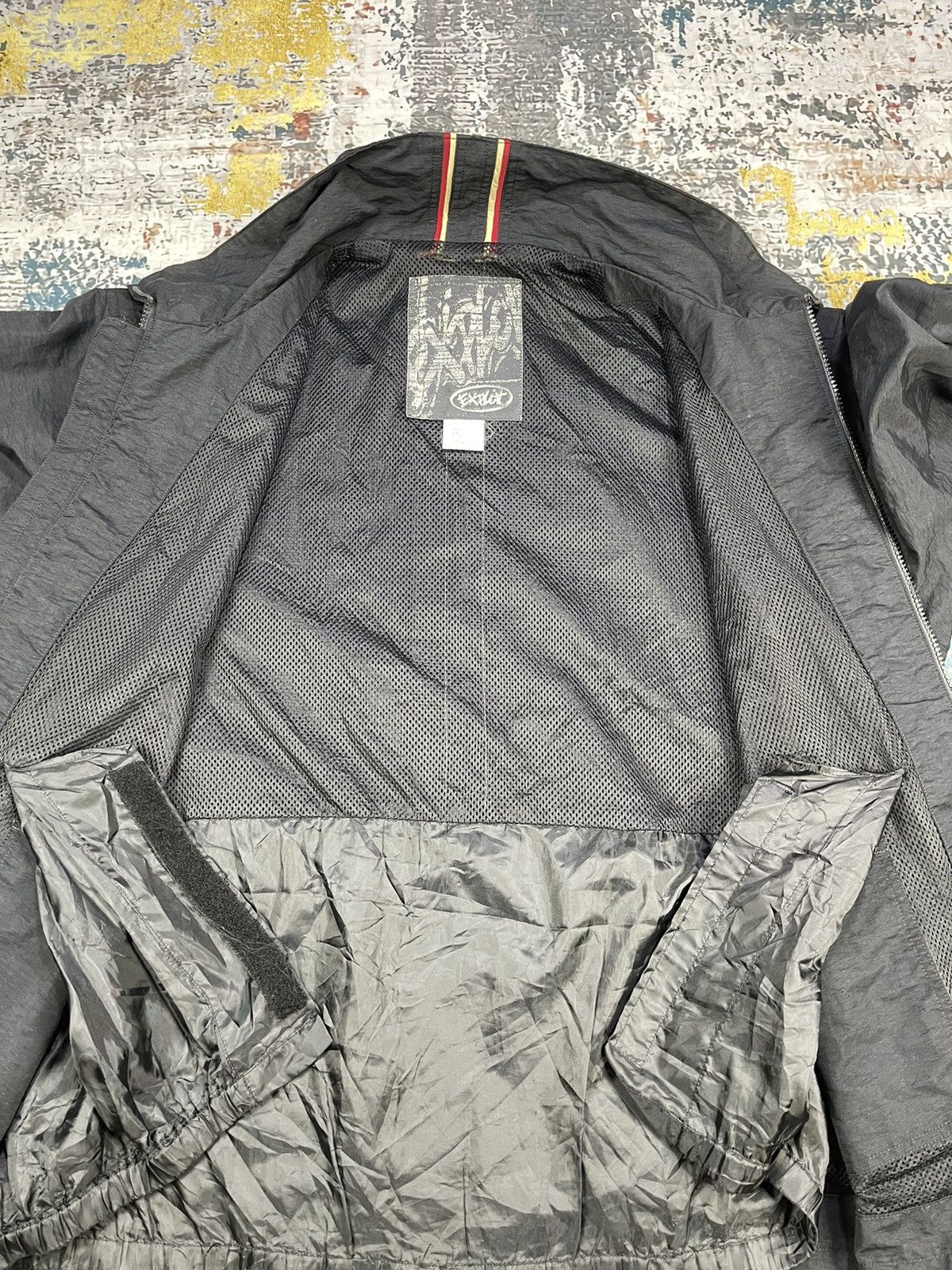 Japanese Brand Vintage Exploit Nazi Nylon Zipper Jackets Size US XL / EU 56 / 4 - 11 Thumbnail