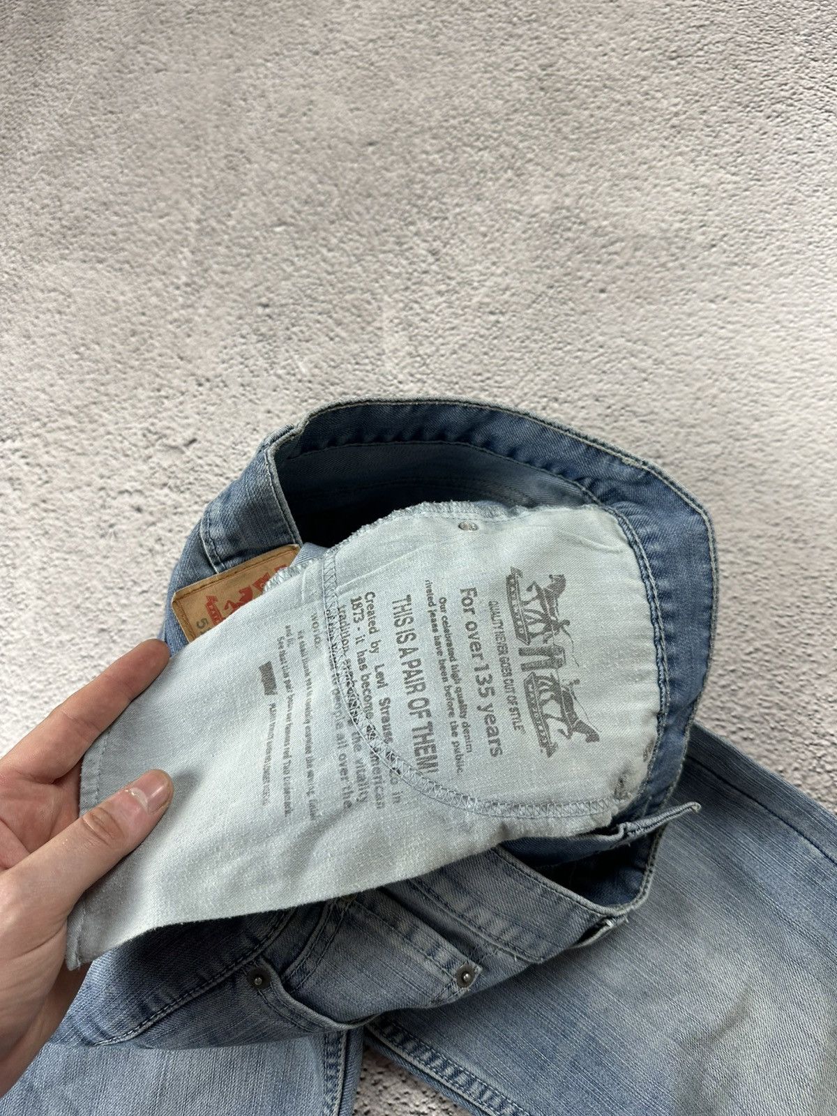 Levi's Vintage Clothing Vintage Levi’s 511 Denim Blue Jeans Baggy Old Money Style Size US 29 - 9 Thumbnail