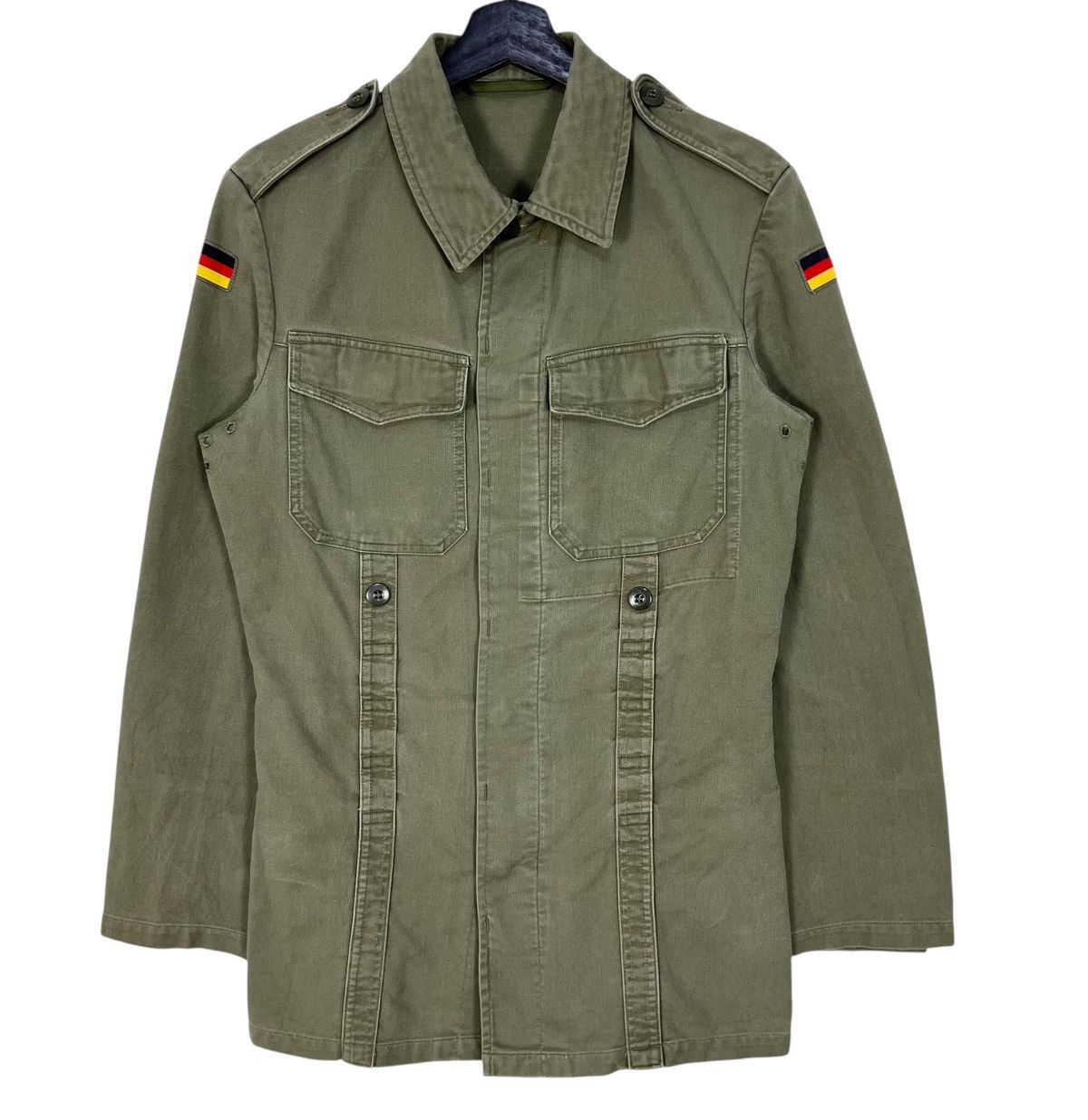 Vintage Vintage German Women Military Jacket Size M / US 6-8 / IT 42-44 - 1 Thumbnail