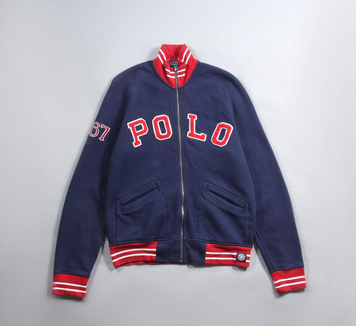 Ralph Lauren Ralph Lauren Polo Vintage Cotton Full Zip Jacket USA Logo M Size US M / EU 48-50 / 2 - 1 Thumbnail