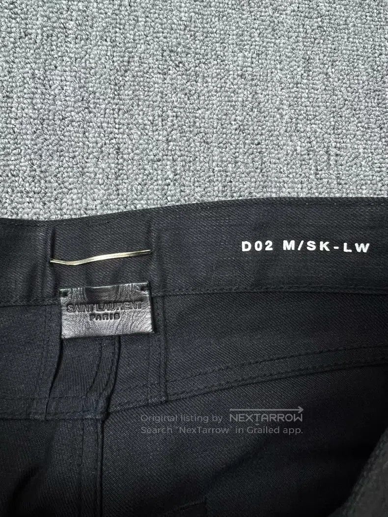 Saint Laurent Paris Saint Laurent Paris Black distressed denim jeans Size US 28 / EU 44 - 5 Thumbnail