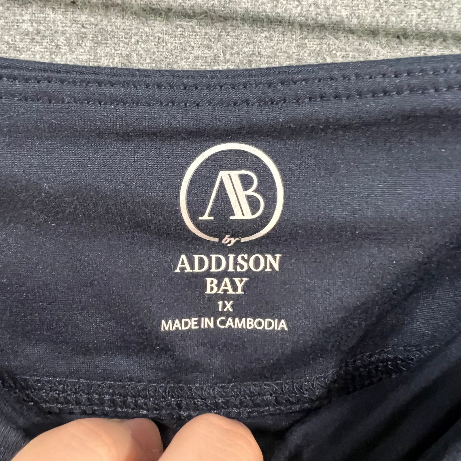 Other AB by Addison Bay Society Hill Skort Navy/Stripes Size 1X Size 36" / US 14 / IT 50 - 3 Thumbnail