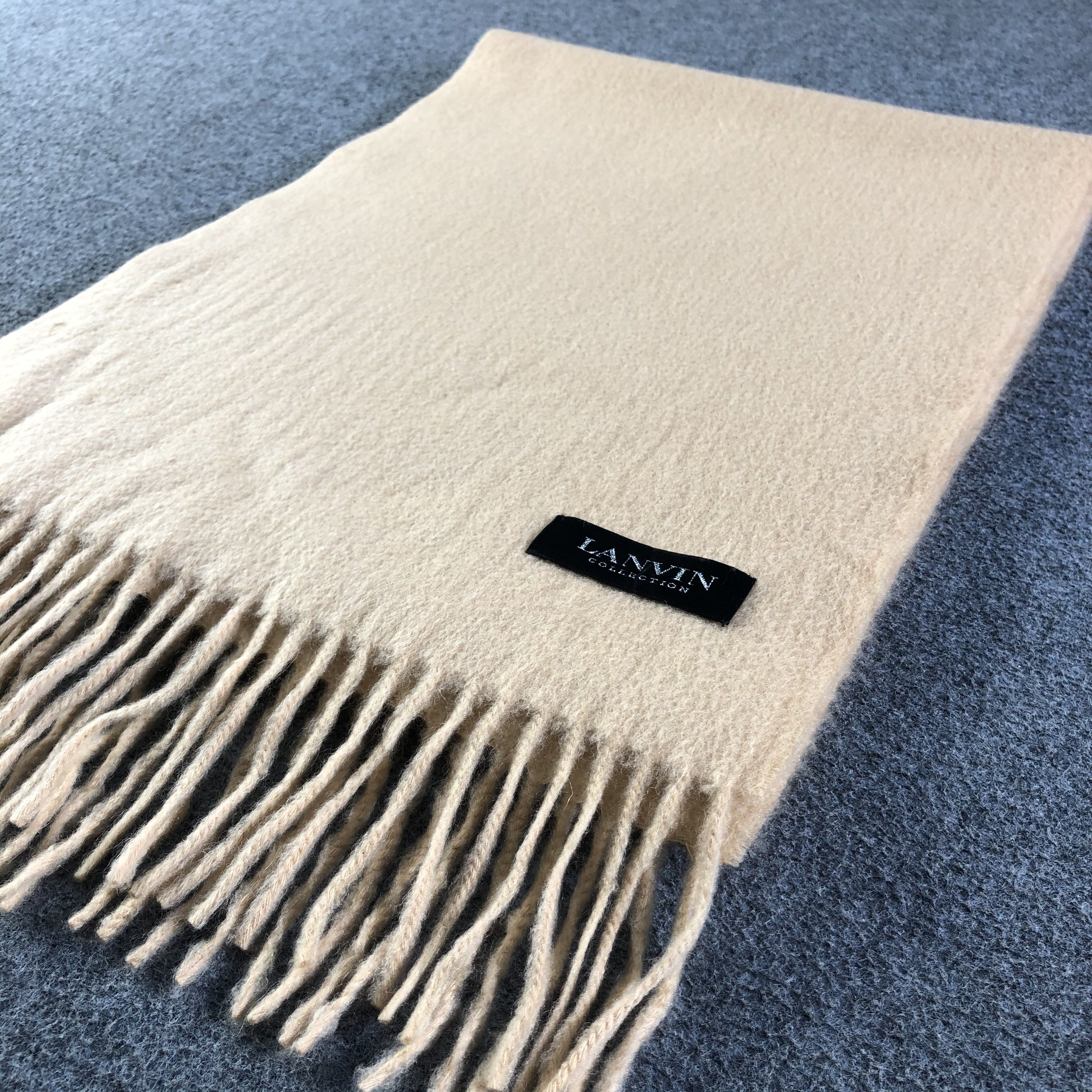 Lanvin Lanvin Cashmere Scarf / Muffler / Neckwear Size ONE SIZE - 6 Thumbnail