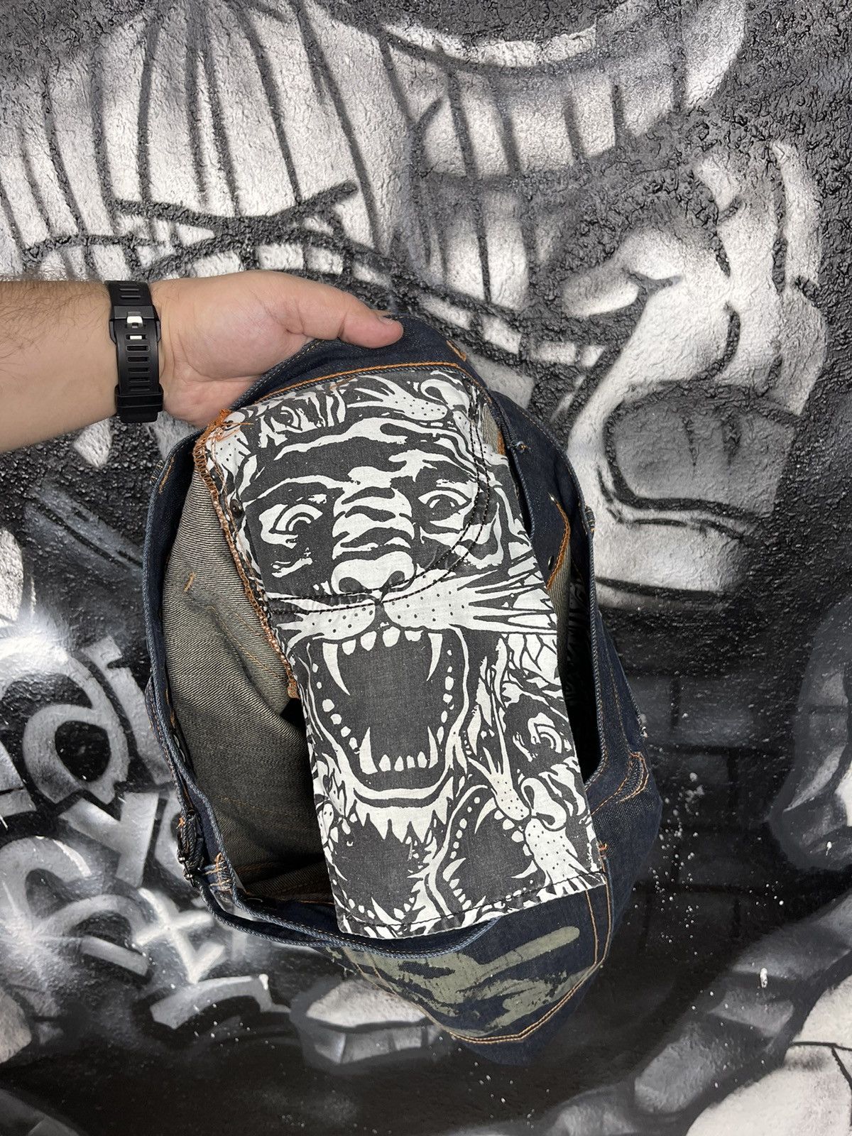 Ed Hardy Ed Hardy by Christian Audigier Jeans Shorts Size 36 Size US 36 / EU 52 - 12 Thumbnail