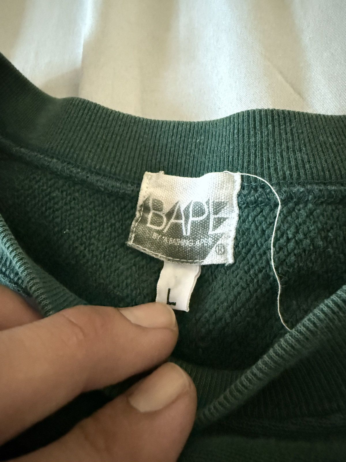 Bape Vintage bape crewneck Size US L / EU 52-54 / 3 - 2 Thumbnail