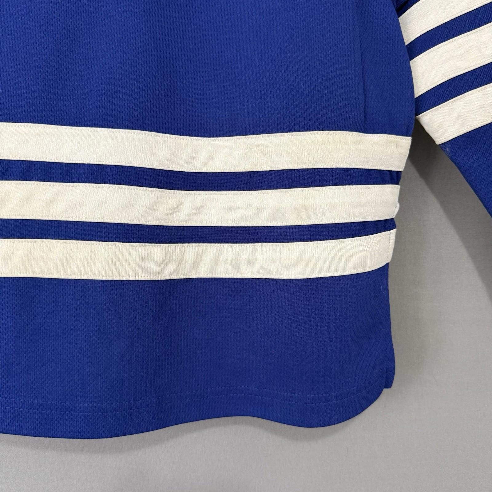 Reebok Toronto Maple Leafs Jersey S/M NHL Boys Size ONE SIZE - 10 Thumbnail