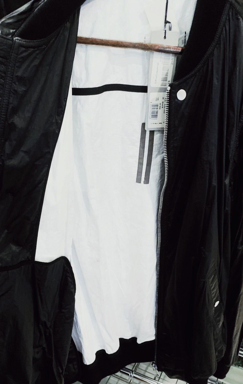 Rick Owens Drkshdw Rick Owens Drkshdw Black Flight Jacket, XL Size US XL / EU 56 / 4 - 7 Thumbnail