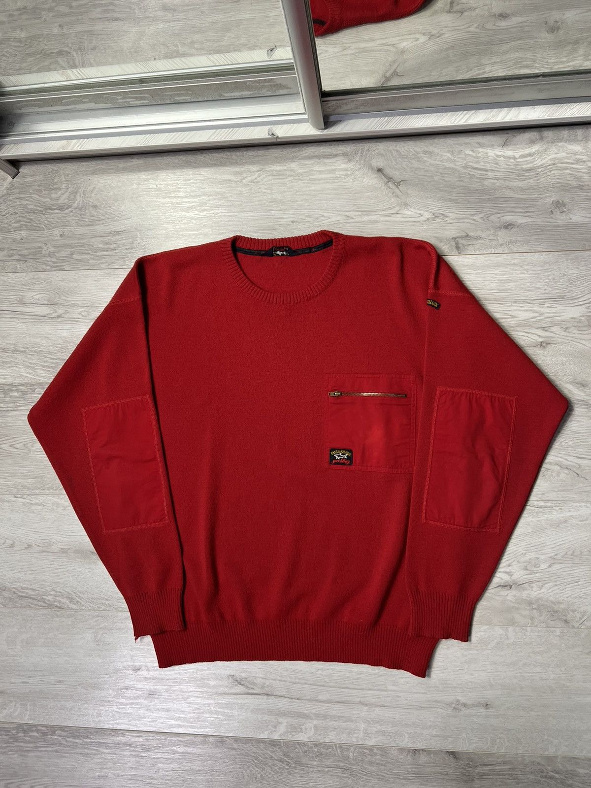 Paul & Shark Vintage Paul & Shark Yachting Wool Crewneck Knitted Sweater Size US L / EU 52-54 / 3 - 9 Thumbnail