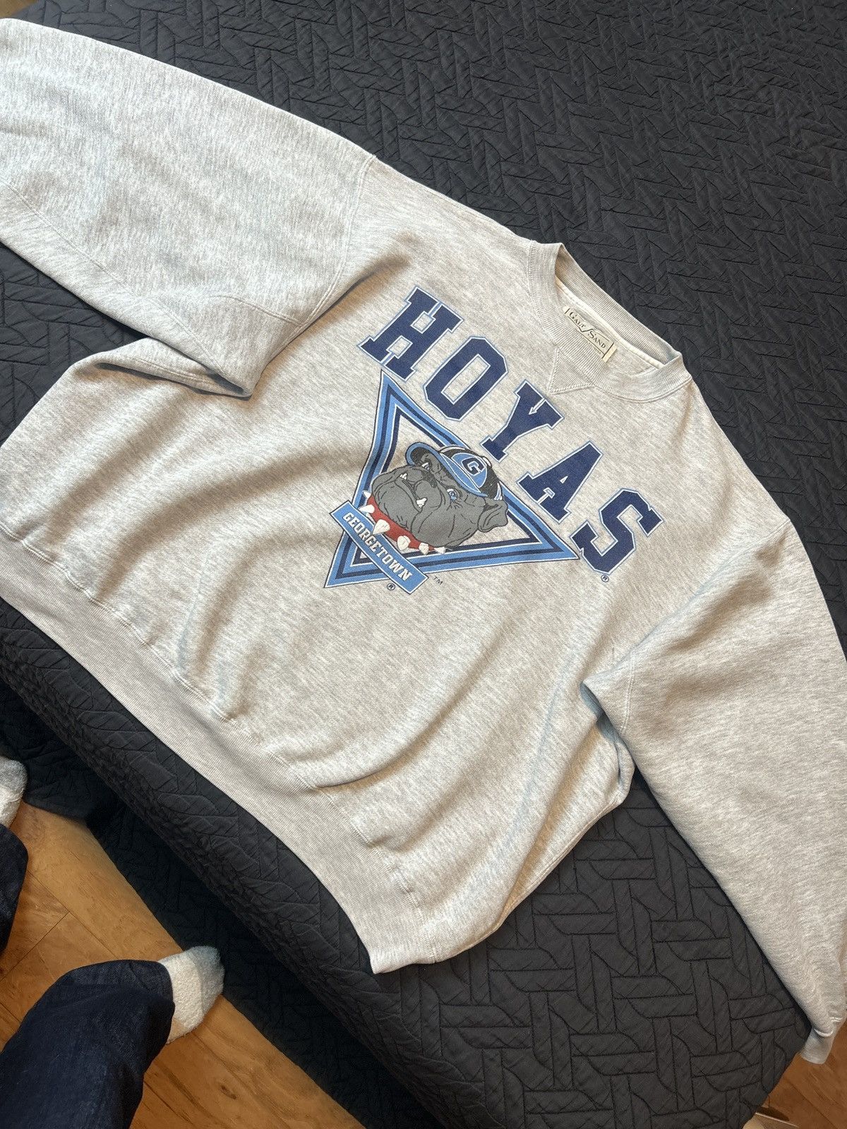 Vintage Georgetown hoyas crewneck Size US XL / EU 56 / 4 - 4 Thumbnail