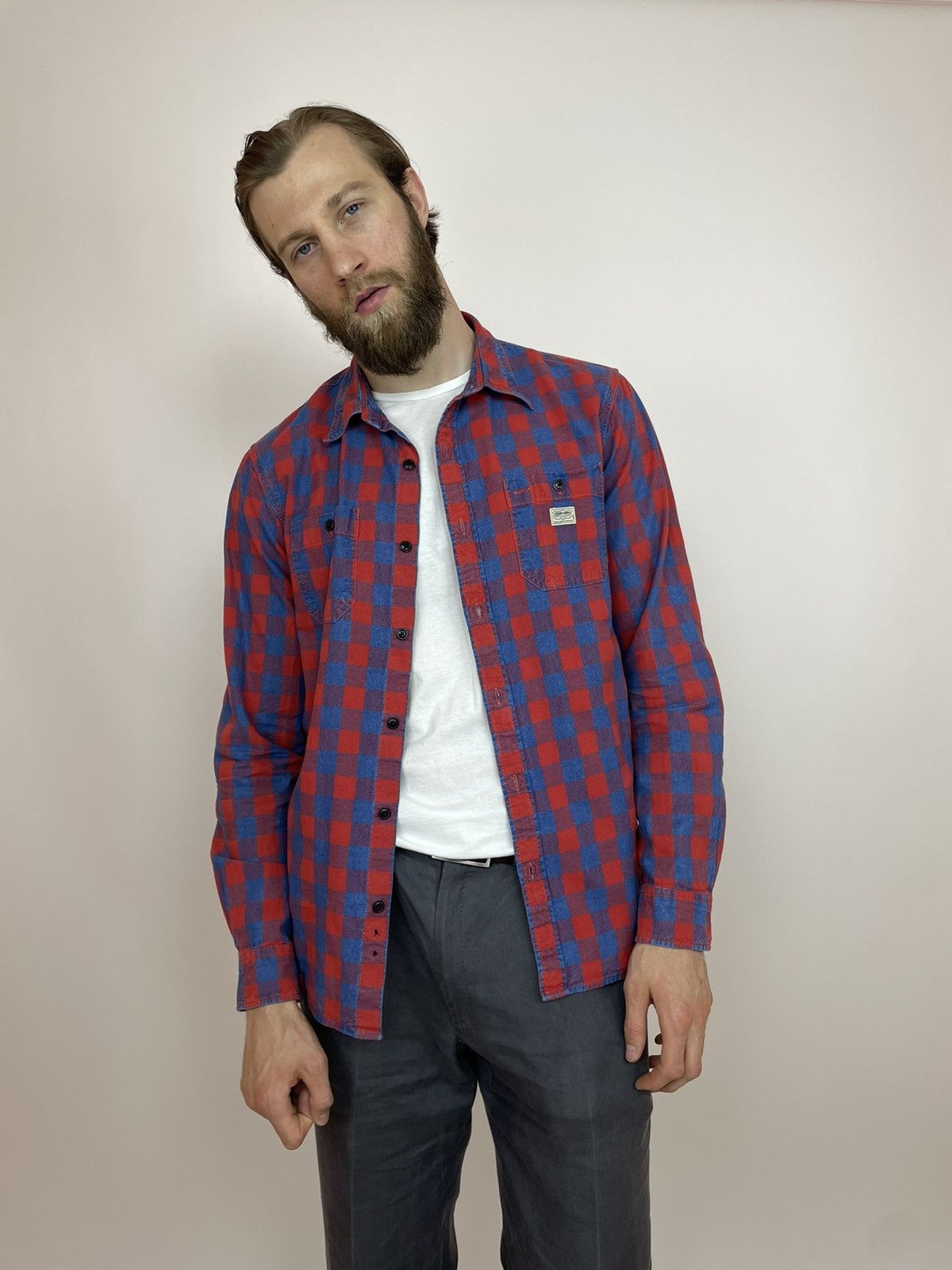 Ralph Lauren Denim supply Ralph Lauren Plaid shirt long sleeve size L Size US L / EU 52-54 / 3 - 7 Thumbnail