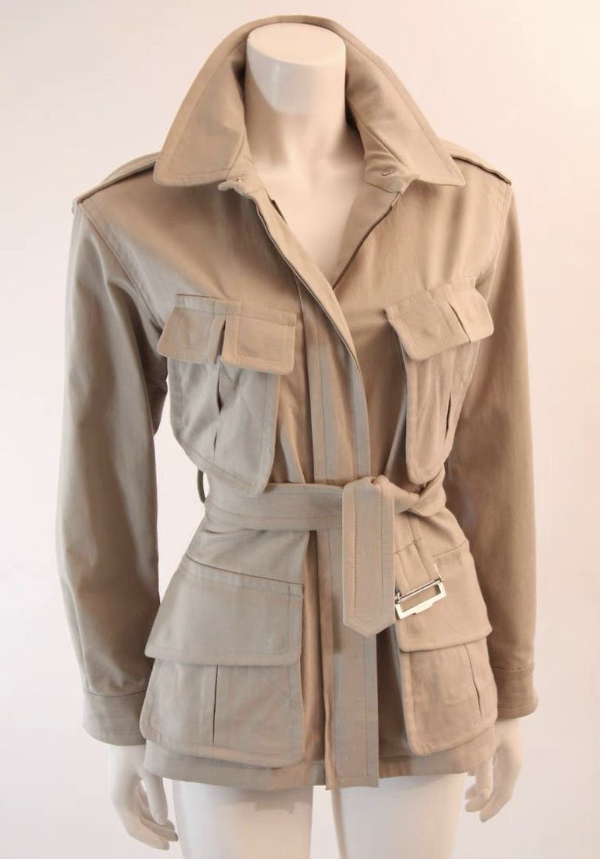 Yves Saint Laurent Saint Laurent Iconic Safari Jacket — Tom Ford Era, UNISEX Size US S / EU 44-46 / 1 - 2 Thumbnail
