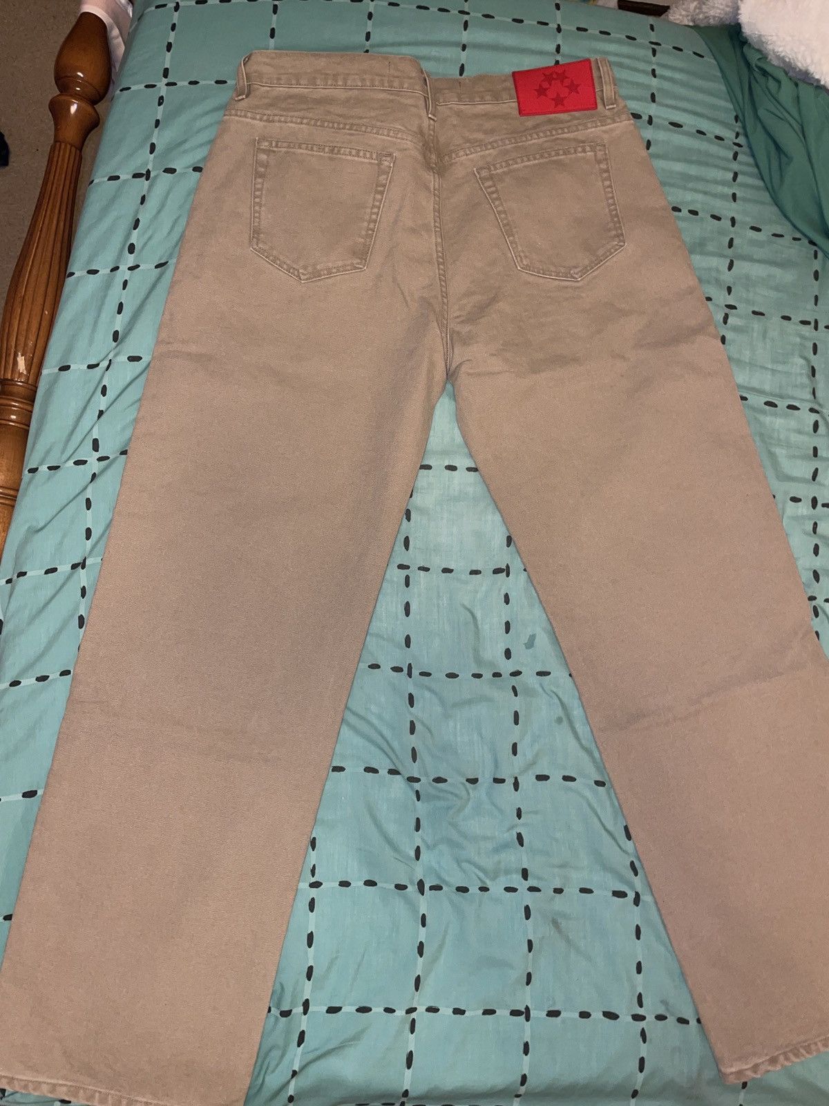 Designer × Sp5der SP5DER CANVAS WORK PANT - Tan / 34 Size US 34 / EU 50 - 2 Thumbnail