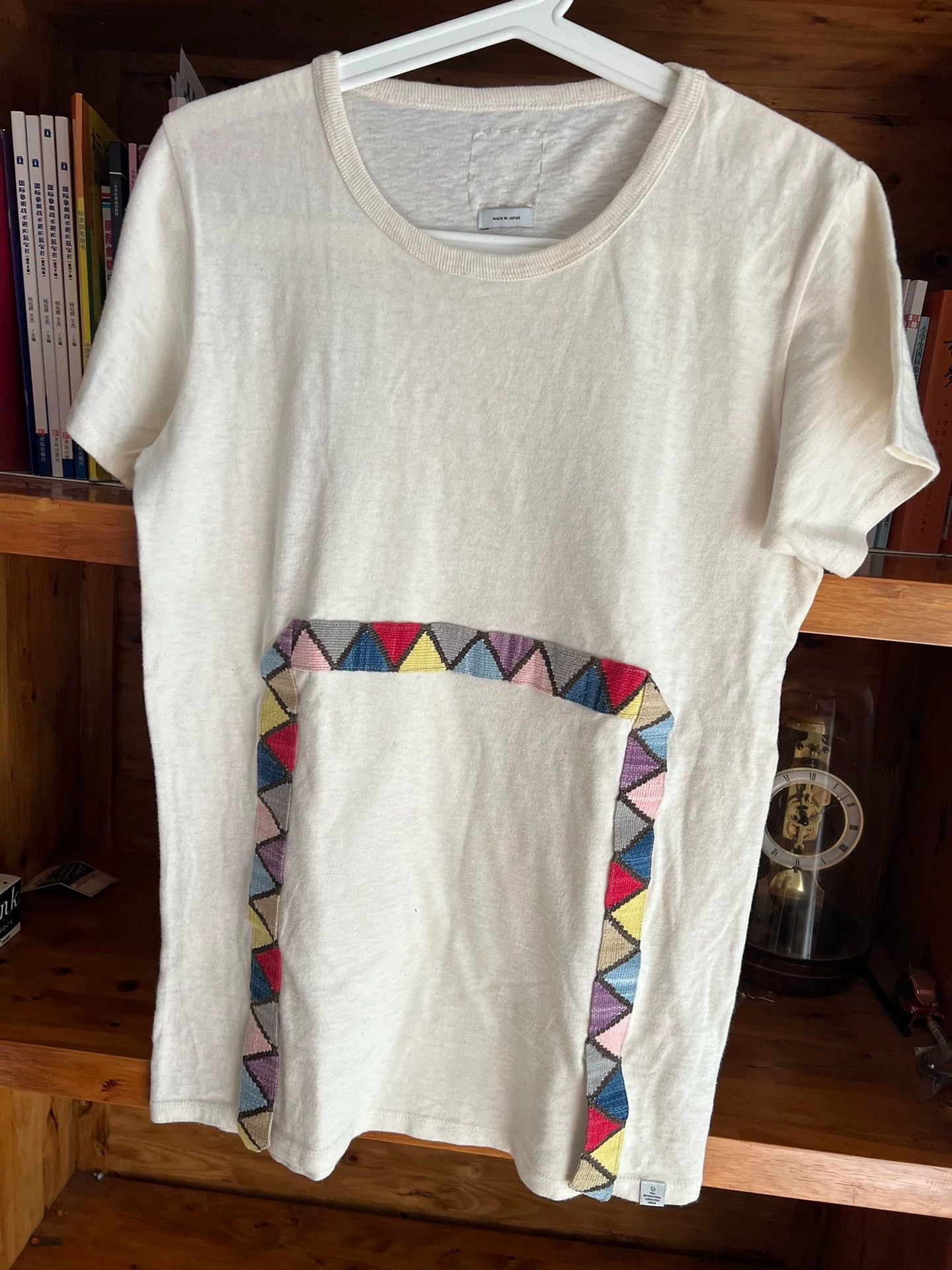 Visvim visvim Japanese ethnic webbing ivory short sleeve tee size M Size US M / EU 48-50 / 2 - 3 Thumbnail