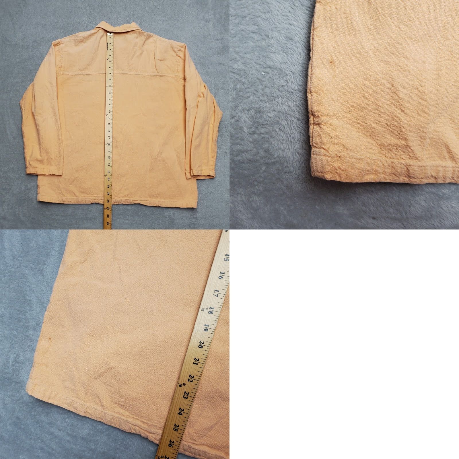 Vintage VINTAGE Sea Breeze Beach Jacket Womens M Peach Crinkle Textured Cotton Comfort USA Shirt Women M Orange Solid 90s Theme Casual Mens Womens Size M / US 6-8 / IT 42-44 - 8 Thumbnail