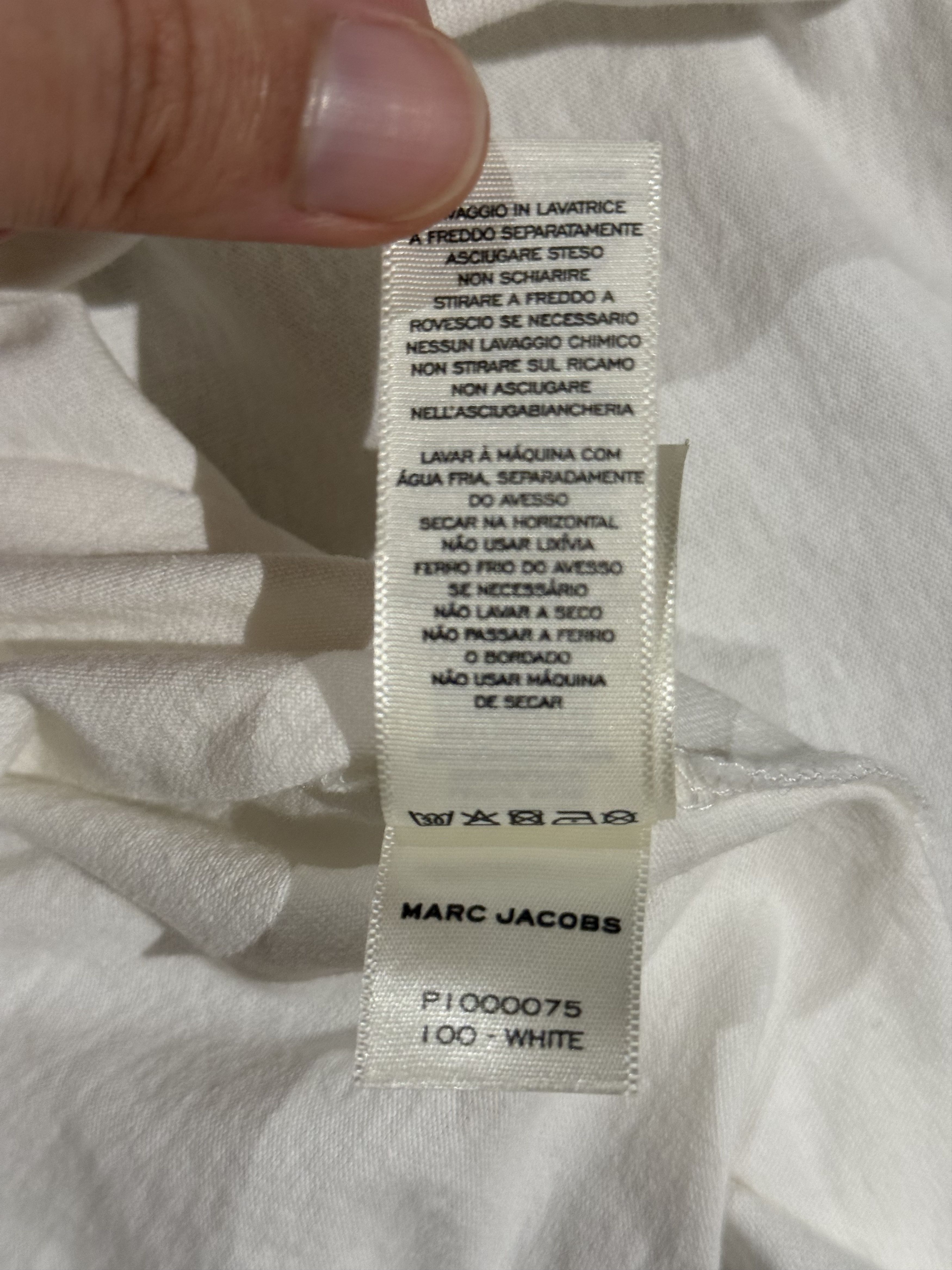 Heaven by Marc Jacobs 💚 Heaven By Marc Jacobs Embroidered Teddy Bear Tee White Size US L / EU 52-54 / 3 - 14 Thumbnail