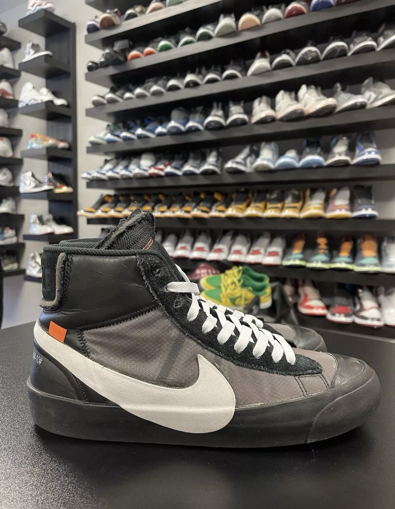Off-White Size 10 - Nike Off-White x Blazer Mid Grim Reapers Size US 10 / EU 43 - 3 Thumbnail