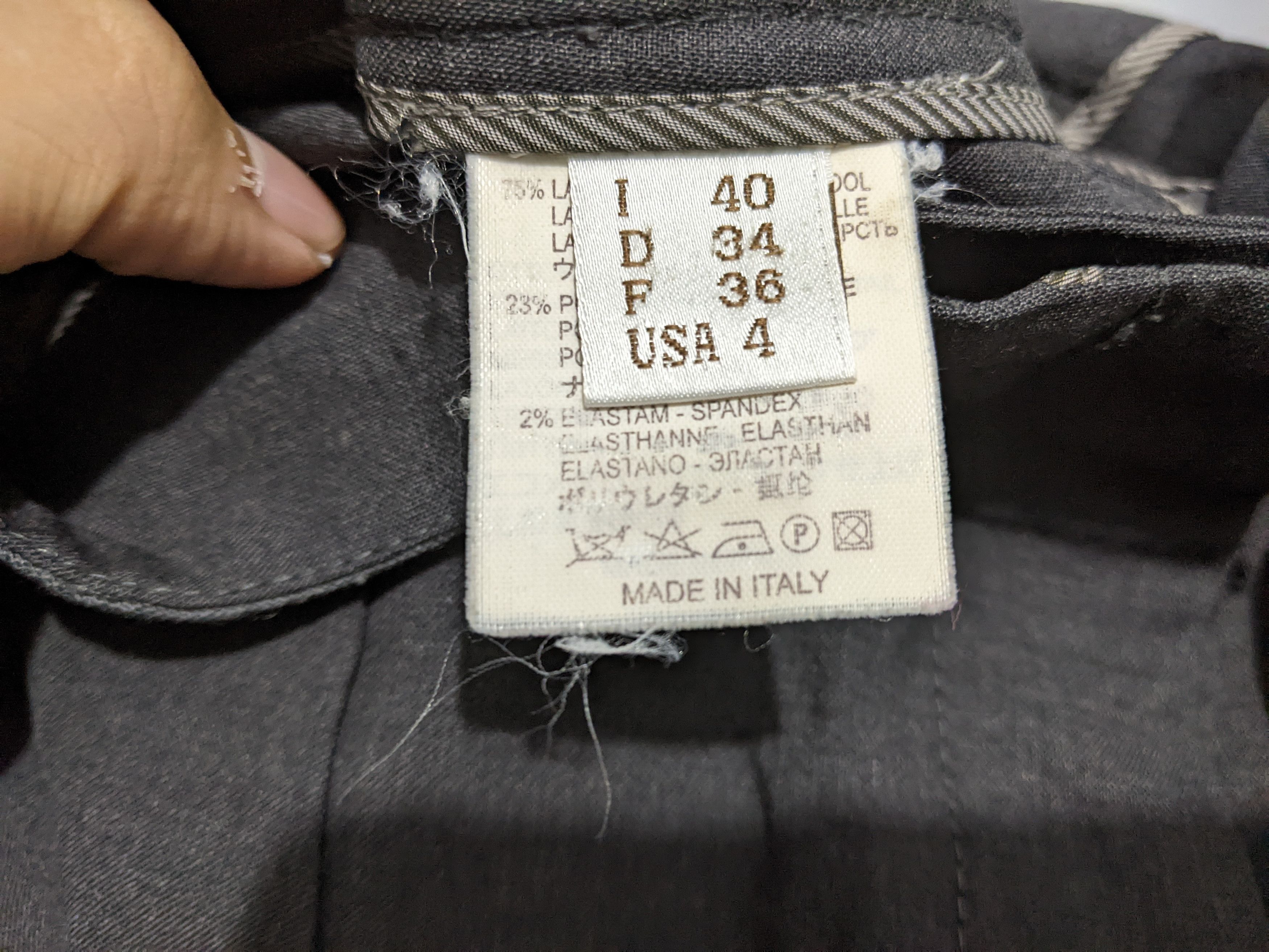 Brunello Cucinelli Brunello Cucinelli Wool Trousers Size 27" / US 4 / IT 40 - 10 Thumbnail