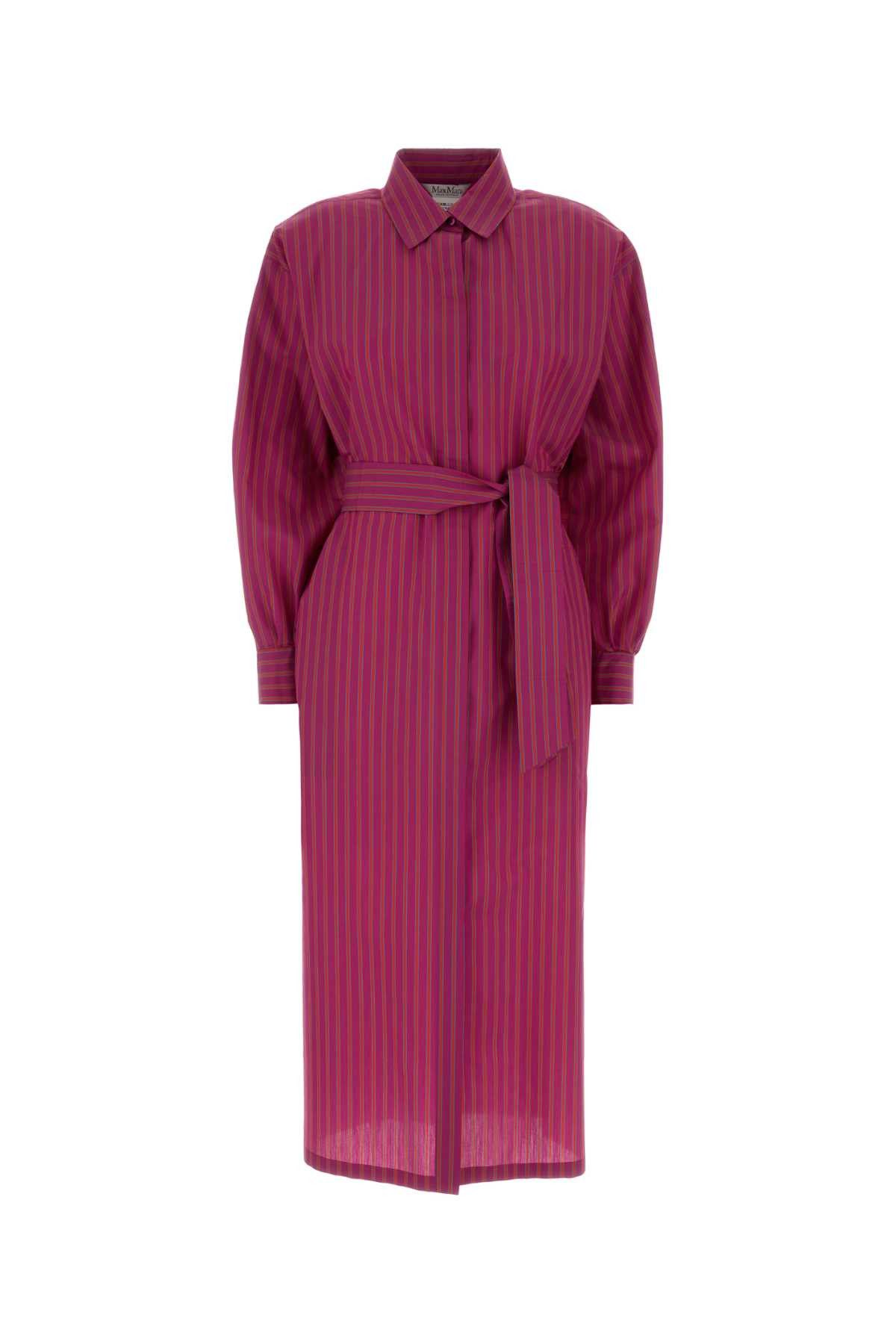 Max Mara Embroidered Poplin Lord Shirt Dress Size M / US 6-8 / IT 42-44 - 1 Thumbnail