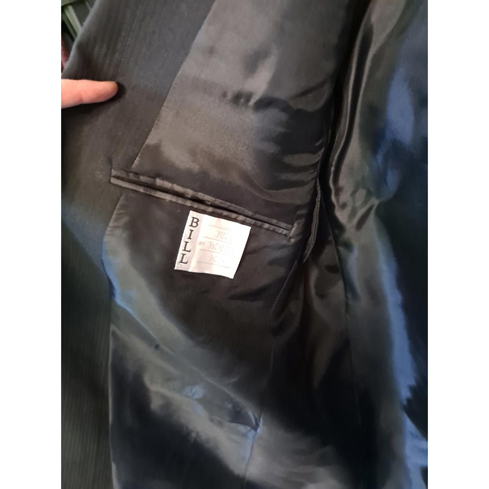 Other Vintage Bill Robin Son Black 2 Button Blazer Size 42R Size 42R - 5 Thumbnail