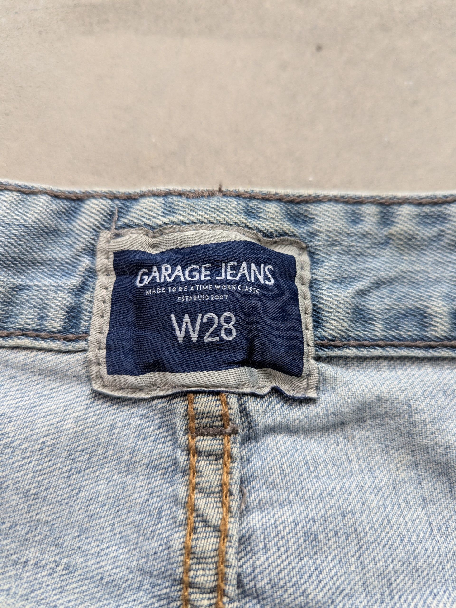Japanese Brand × Vintage Vintage Garage Jeans Distressed American Flag Size US 28 / EU 44 - 6 Thumbnail