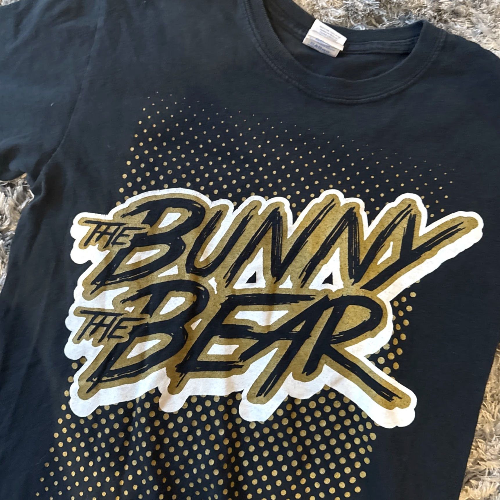 Vintage VINTAGE The Bunny The Bear Shirt Women S Black T-Shirt Women Size S Rabbit Horror Metal Rock Music Bunny Girls Mens Size S / US 4 / IT 40 - 6 Thumbnail