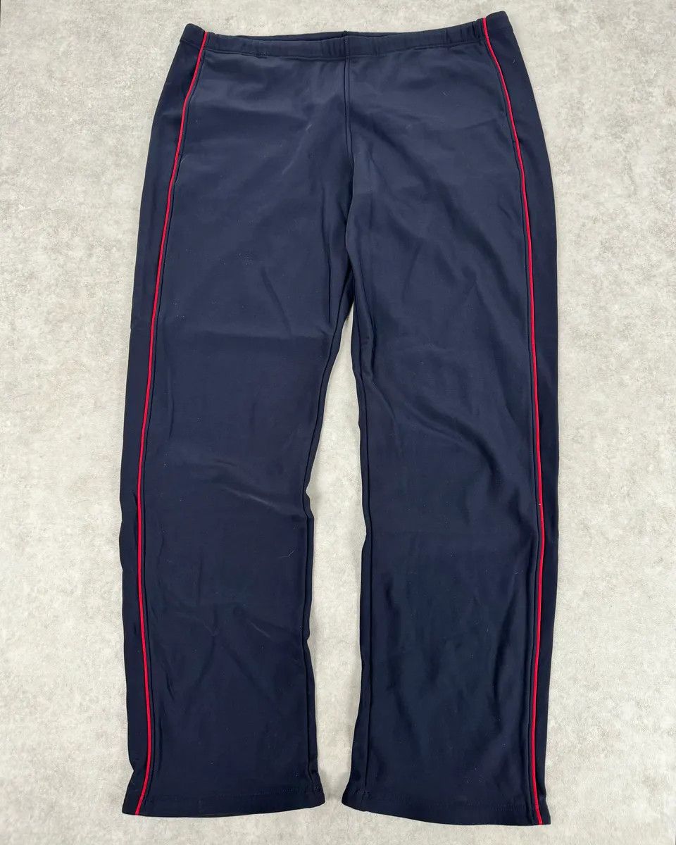 Prada 2000s Prada Navy Contrast Red Stripe Tracksuit Set Size US 33 - 7 Thumbnail