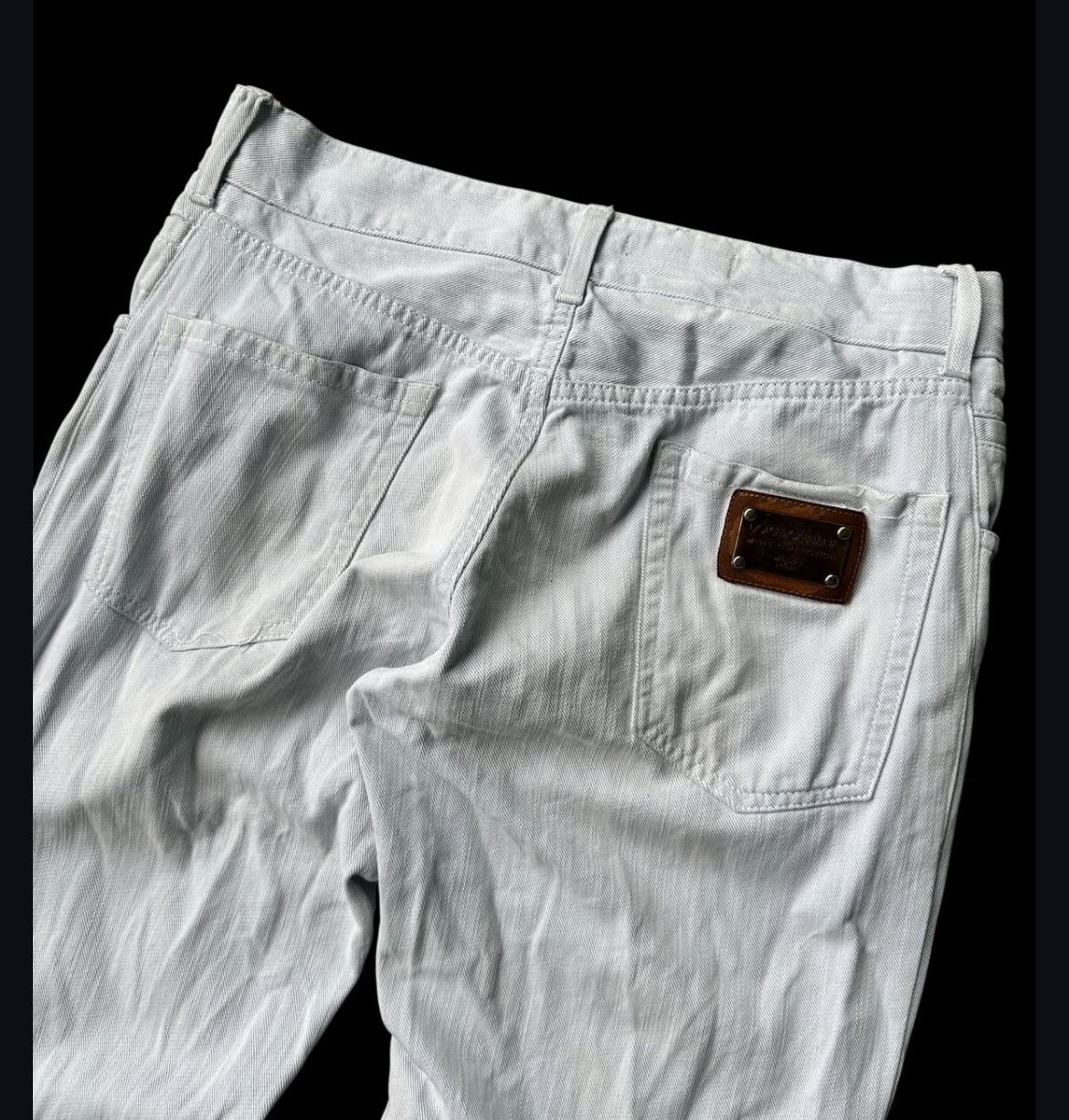 Dolce & Gabbana 2000s Dolce Gabbana Raw Jeans Pants Size US 34 / EU 50 - 3 Thumbnail