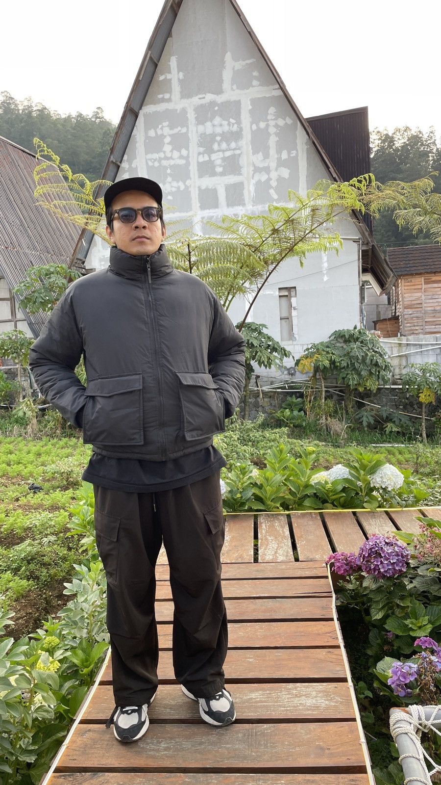 AW20 Zplish Utility Duck Down Jacket look like helmut lang
