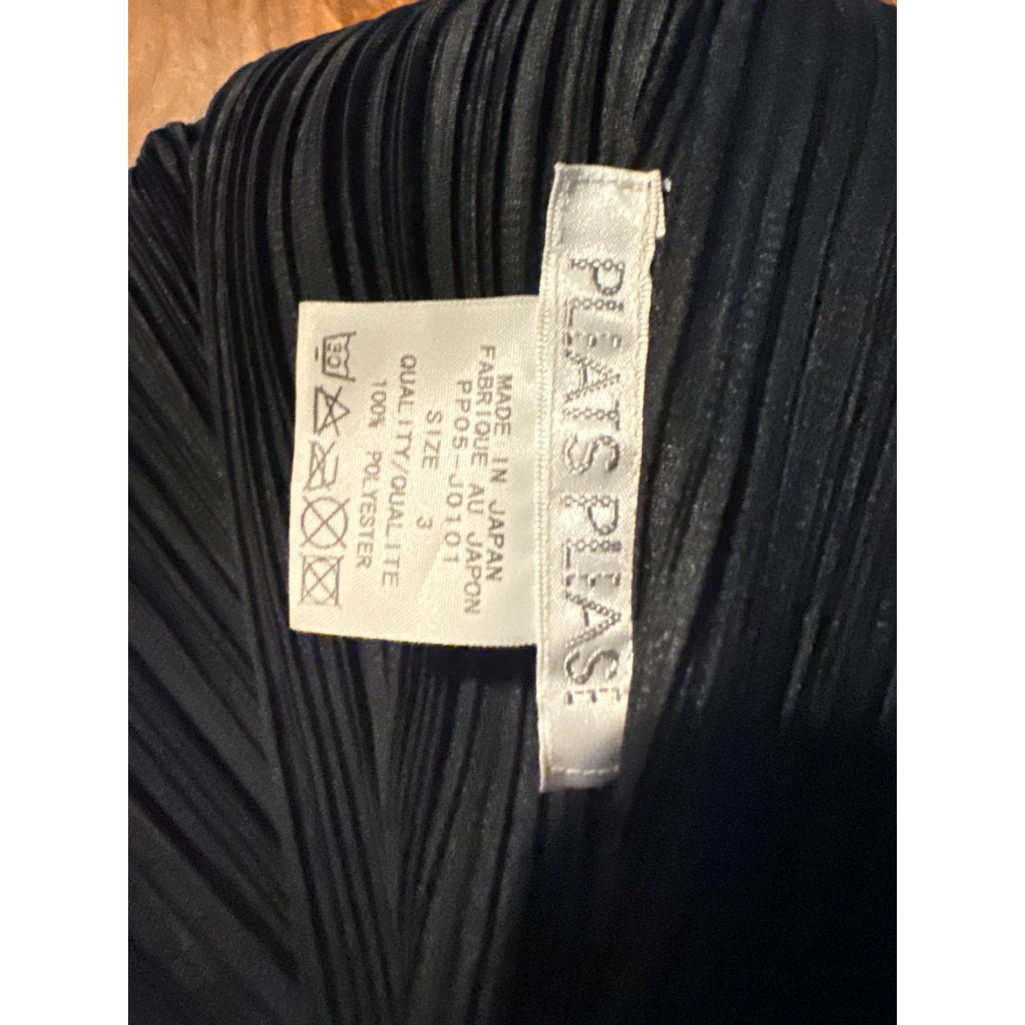 Issey Miyake Pleats Please Black Jacket Size M / US 6-8 / IT 42-44 - 5 Thumbnail