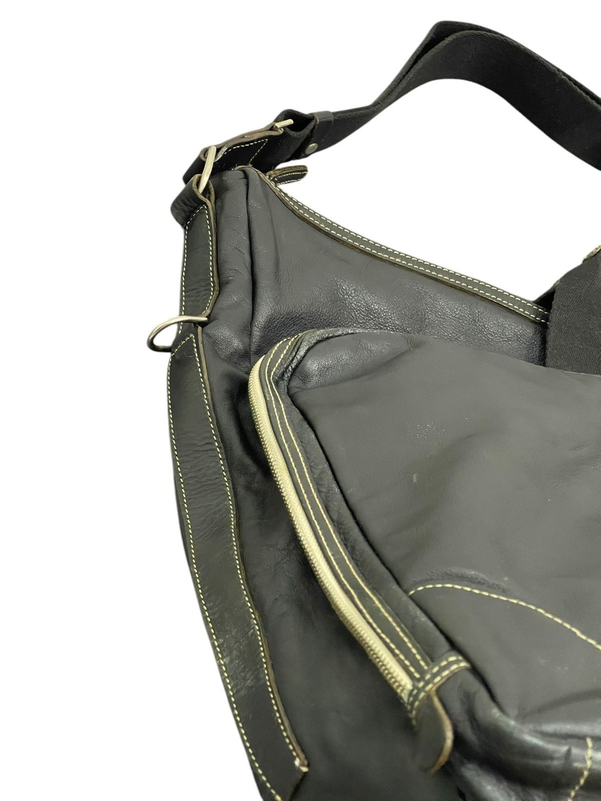 Genuine Leather Full Leather Nasimo Duffle Travel Bag 1🟩9 Size ONE SIZE - 13 Thumbnail