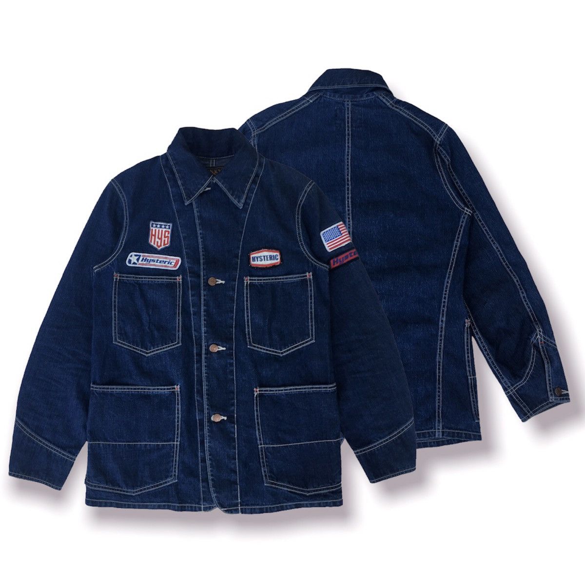 Hysteric Glamour Hysteric Glamour Kinky Chore Jacket Size US M / EU 48-50 / 2 - 12 Thumbnail