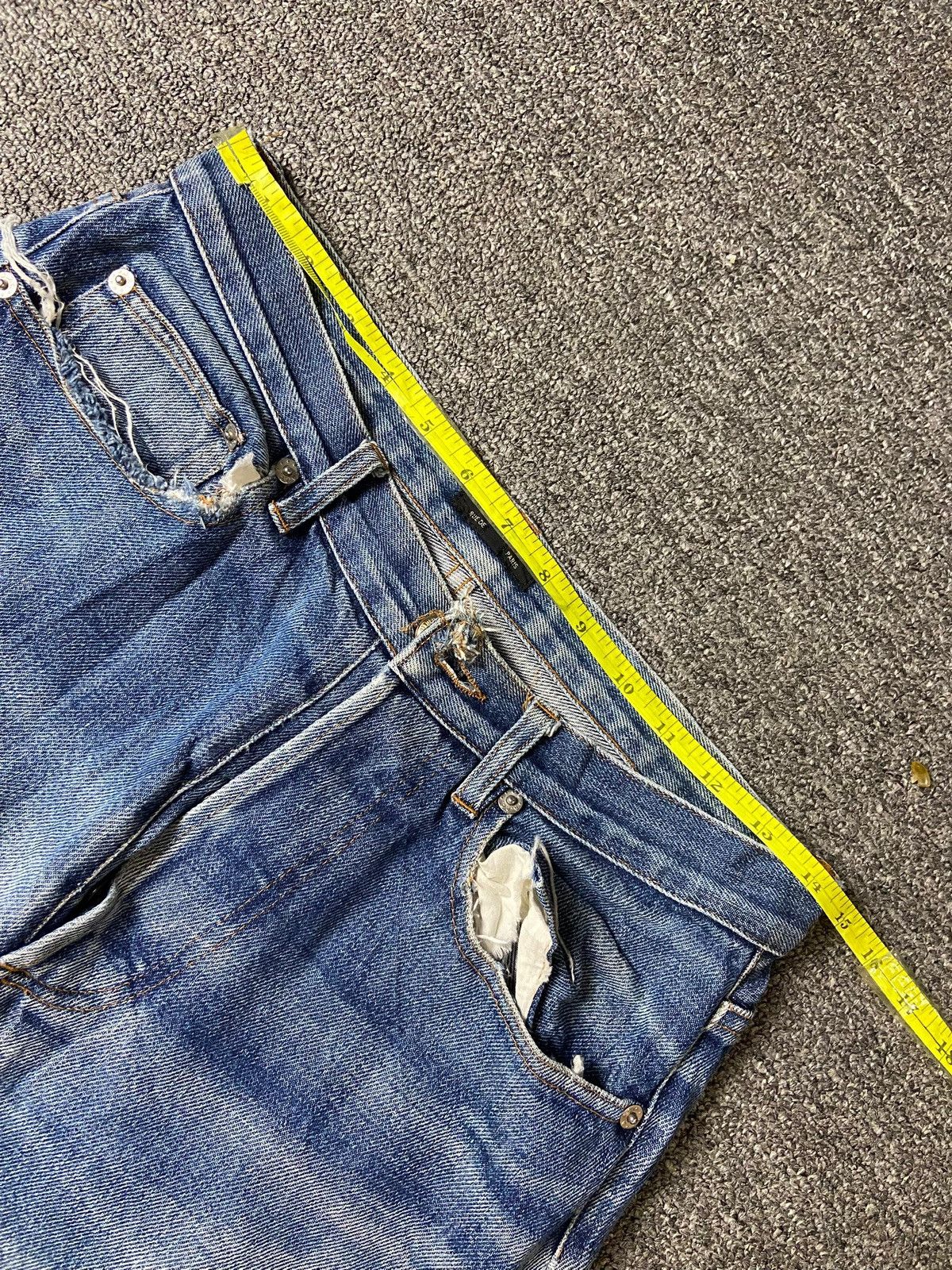 A.P.C. × Japanese Brand × Vintage A.P.C Brand Regular Fit Distressed Denim Jeans (123) Size US 29 - 11 Thumbnail