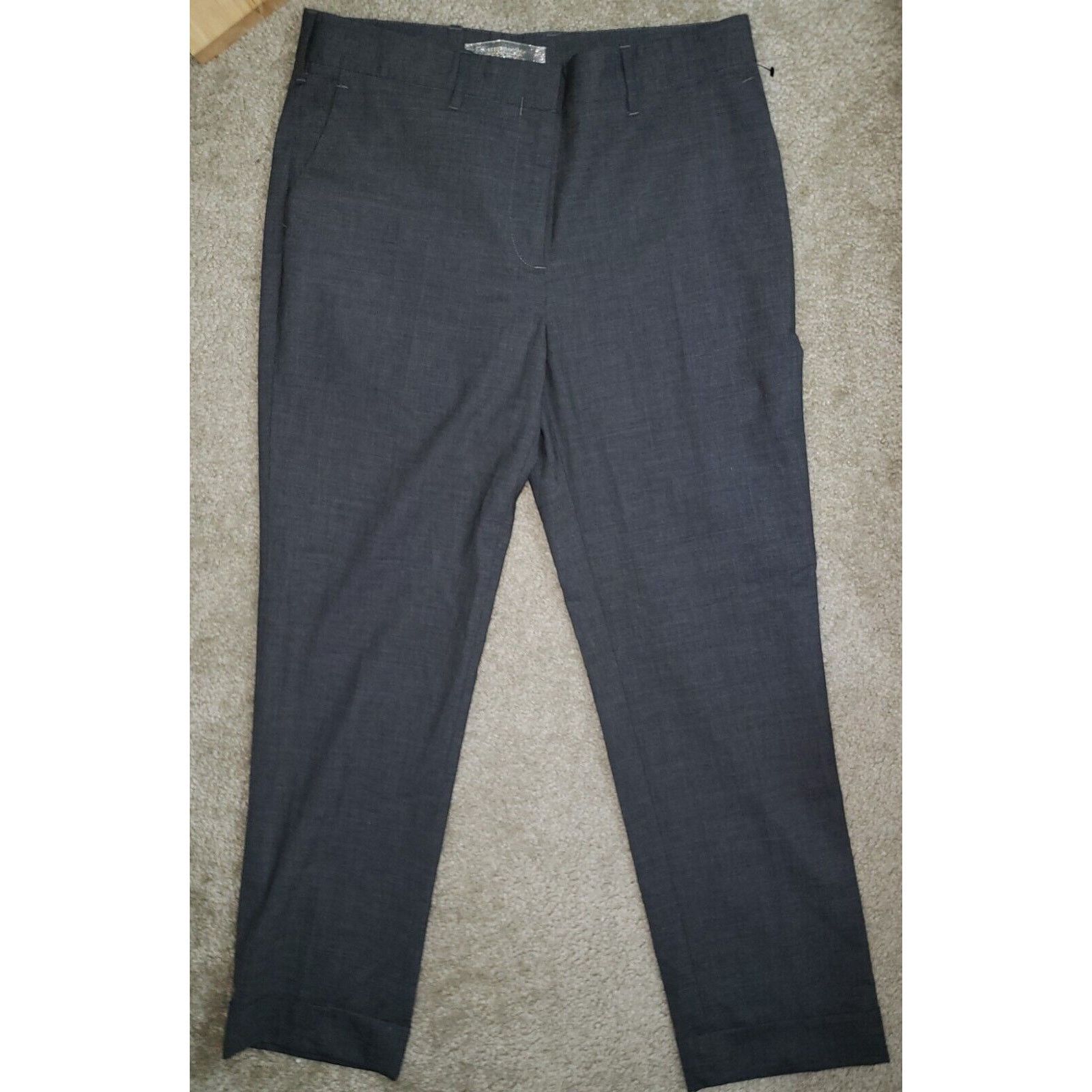 Other Reed Krakoff Virgin Wool Pants Trousers Women 4 Straight Leg Size 27" / US 4 / IT 40 - 1 Thumbnail