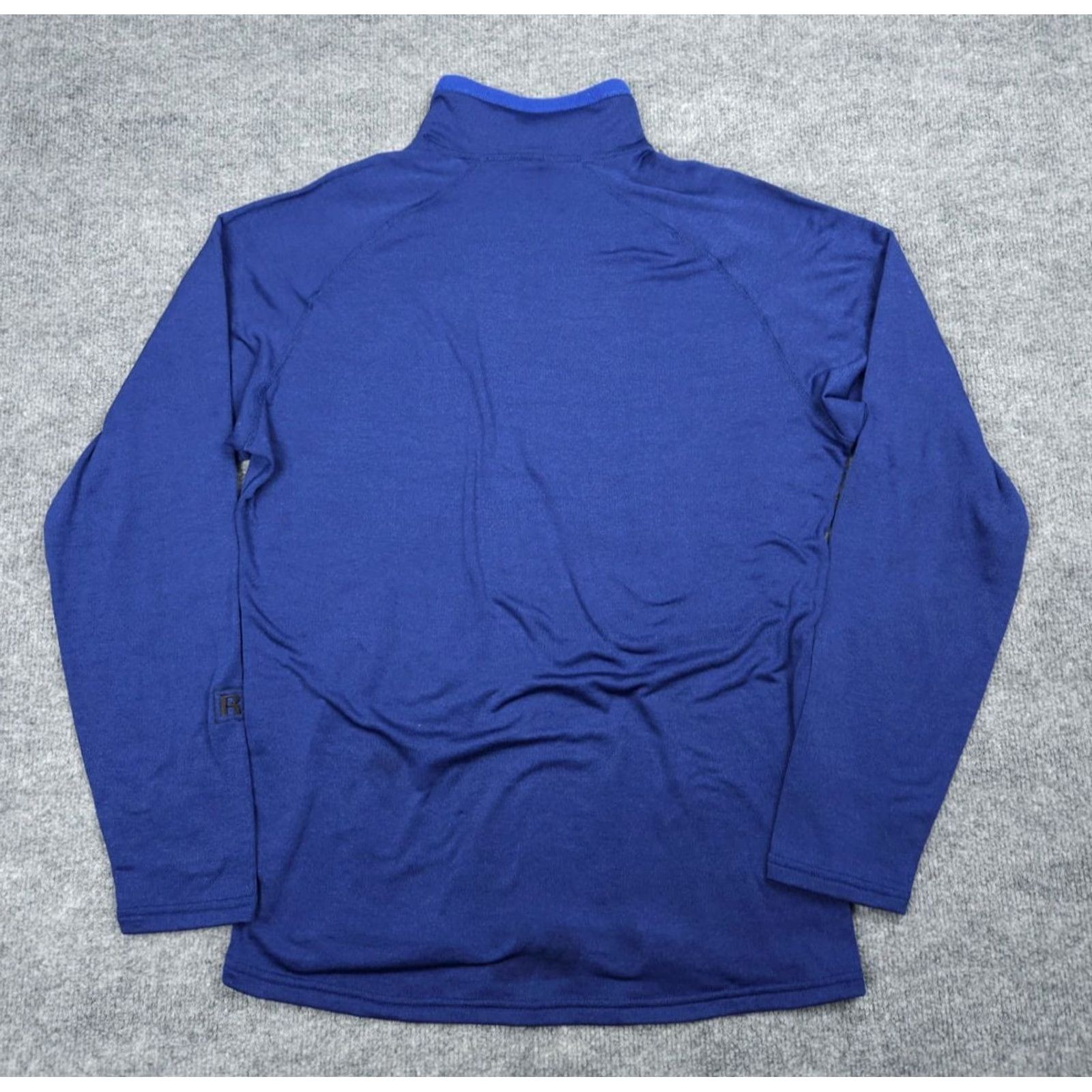 Patagonia Patagonia R1 Fleece Pullover Mens Medium Blue Quarter Zip Polartec Waffle USA Size US M / EU 48-50 / 2 - 2 Thumbnail