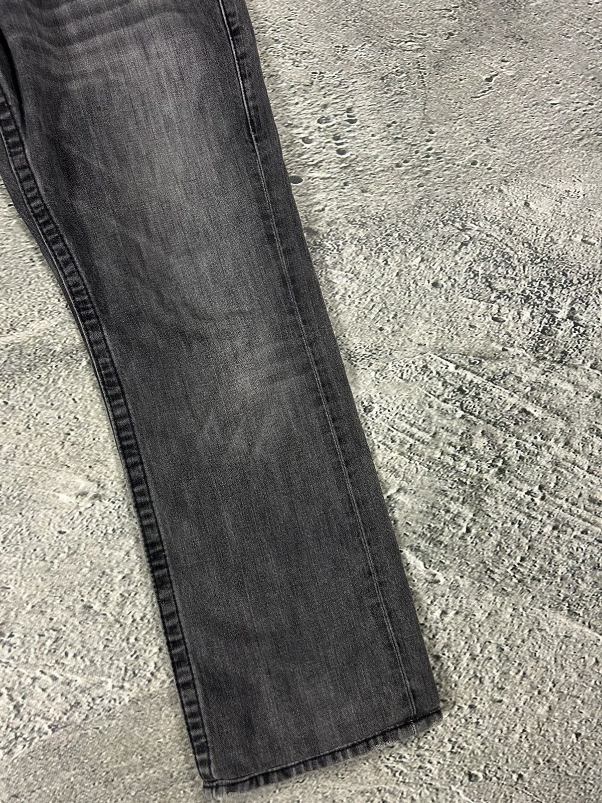 True Religion True Religion jeans grey black thick stitching Bobby Size US 32 / EU 48 - 10 Thumbnail