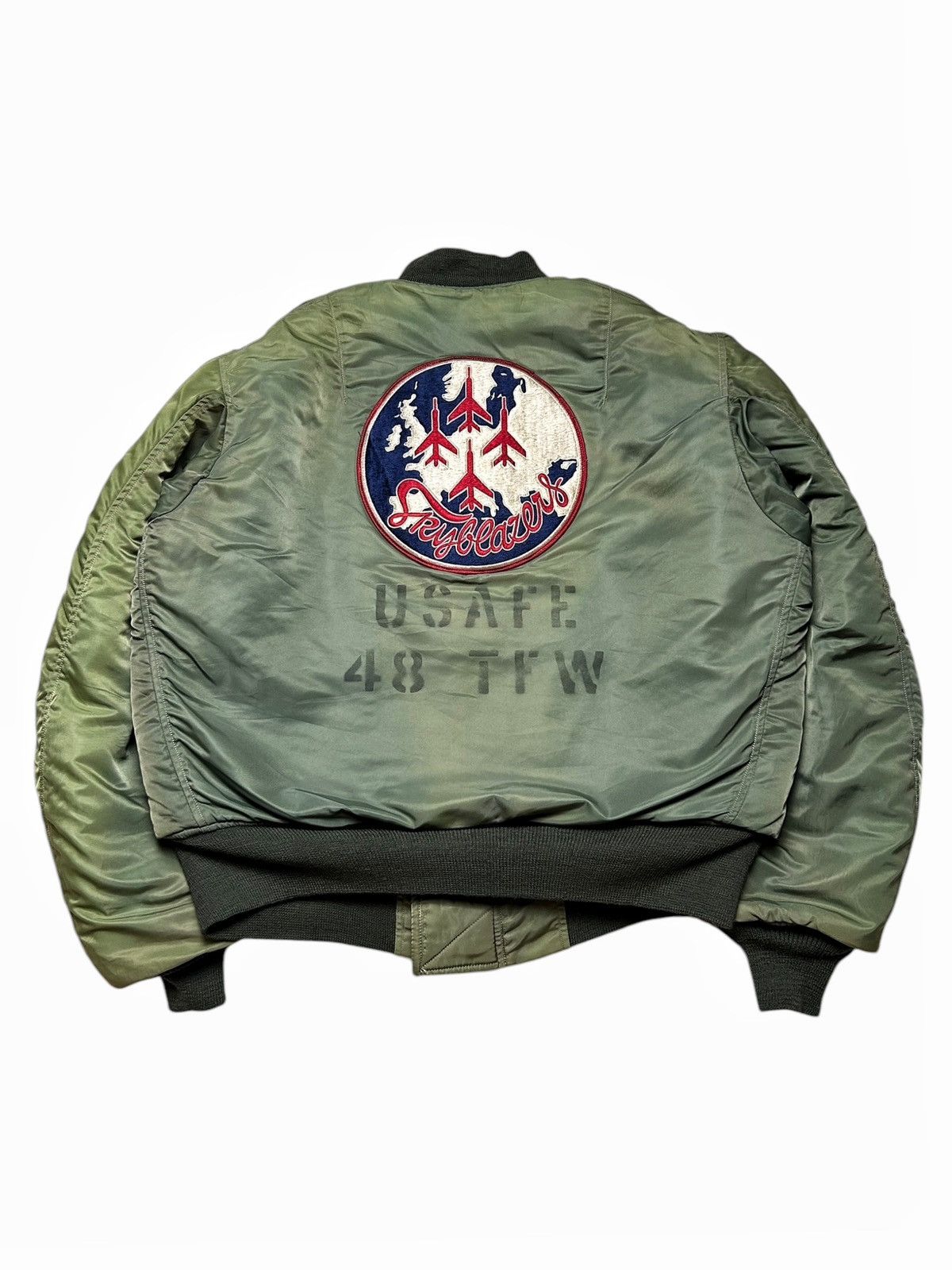 Buzz Rickson's × Toyo Enterprises Buzz Rickson’s Bomber Jacket MA-1 Usaf Harley Davidson Size US M / EU 48-50 / 2 - 3 Thumbnail