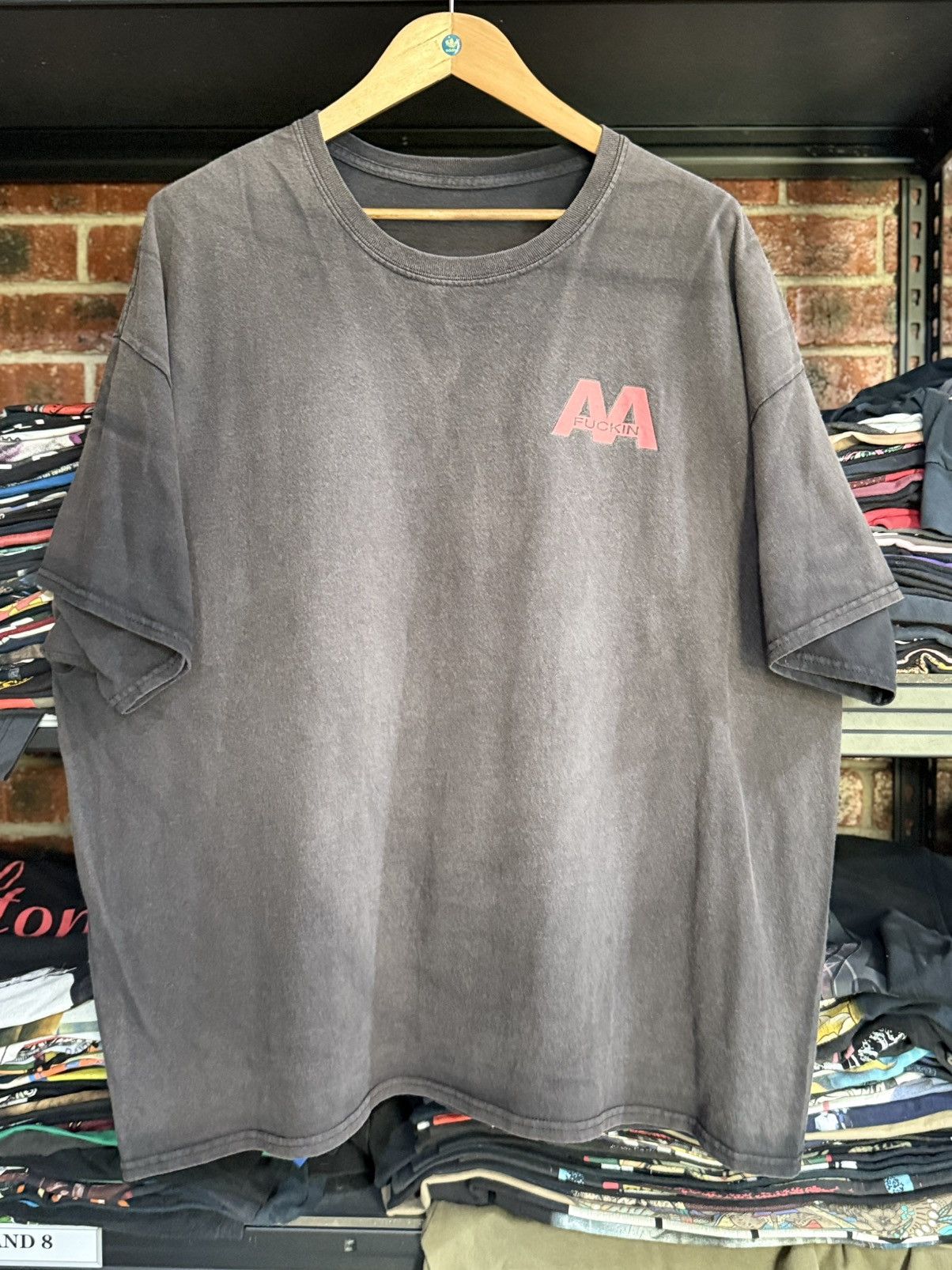 Hook-Ups 🔥Thrashed Vintage Double A FUCKIN Flame Skateboard Hip Hop Size US XXL / EU 58 / 5 - 8 Thumbnail